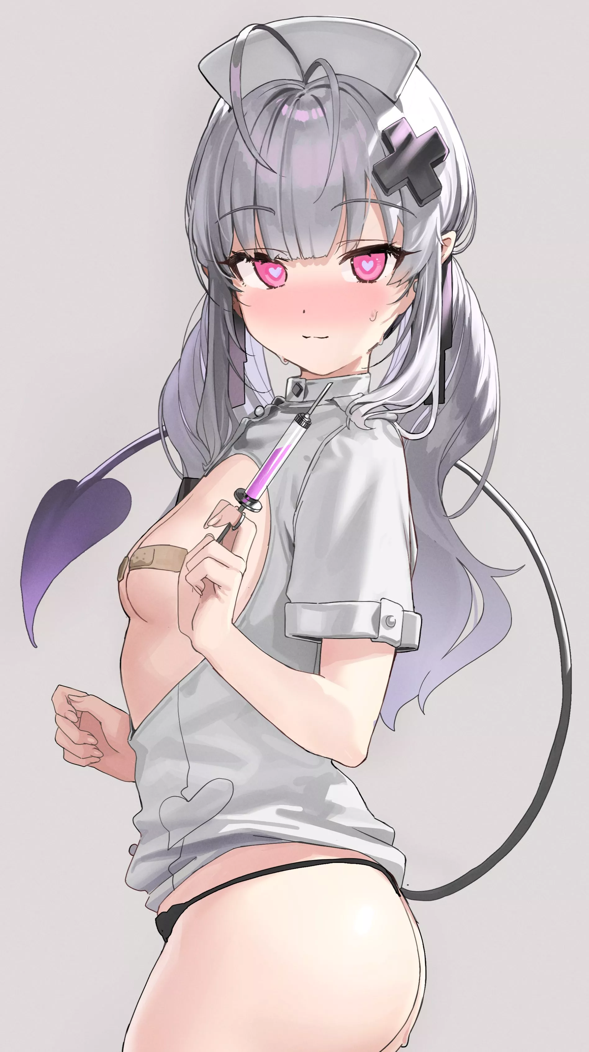 Nurse with Heart-Shaped Eyes