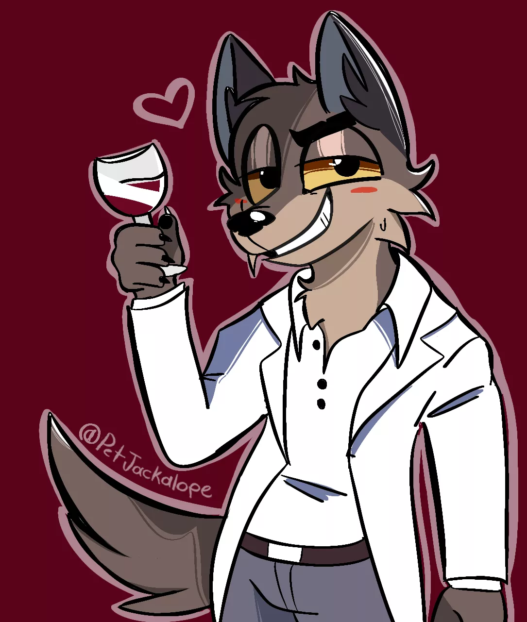 [OC] Mr. Wolf from The Bad Guys