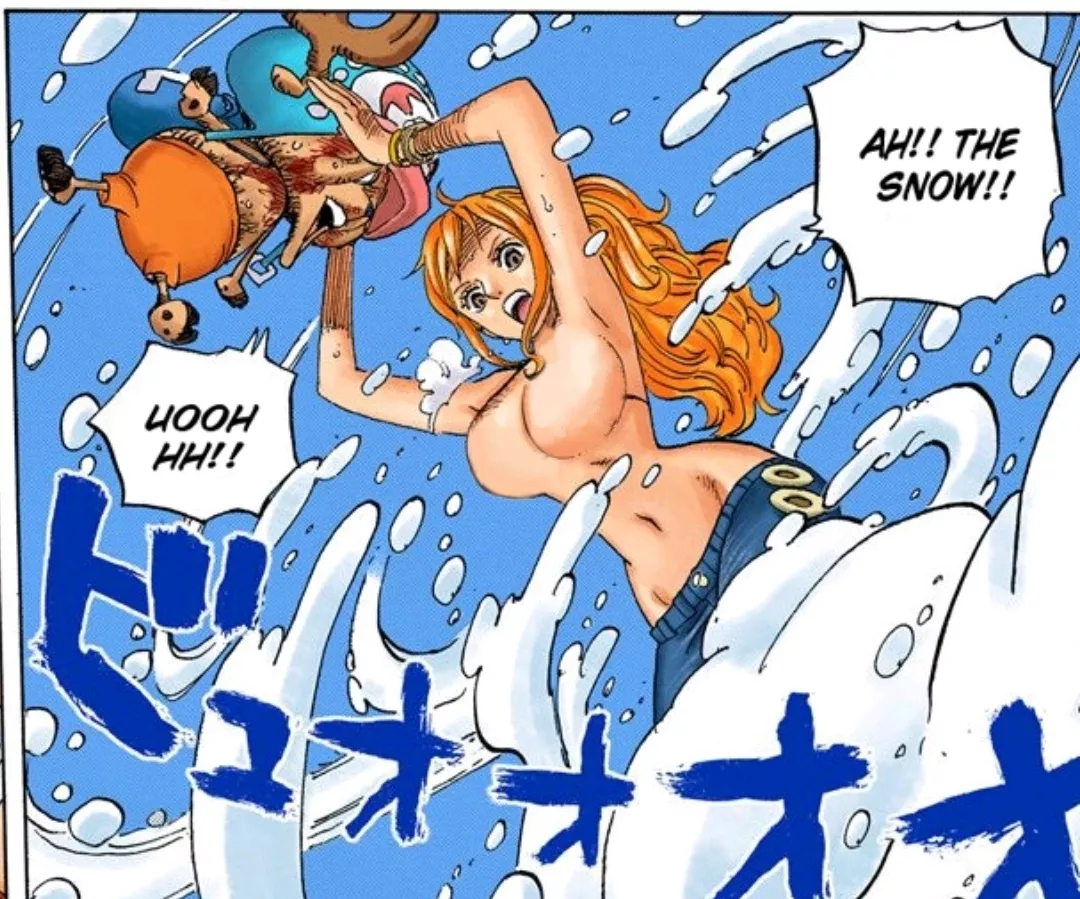 [OC] Nami nude edit (sorry I'm not confident enough to do nips ðŸ˜…)