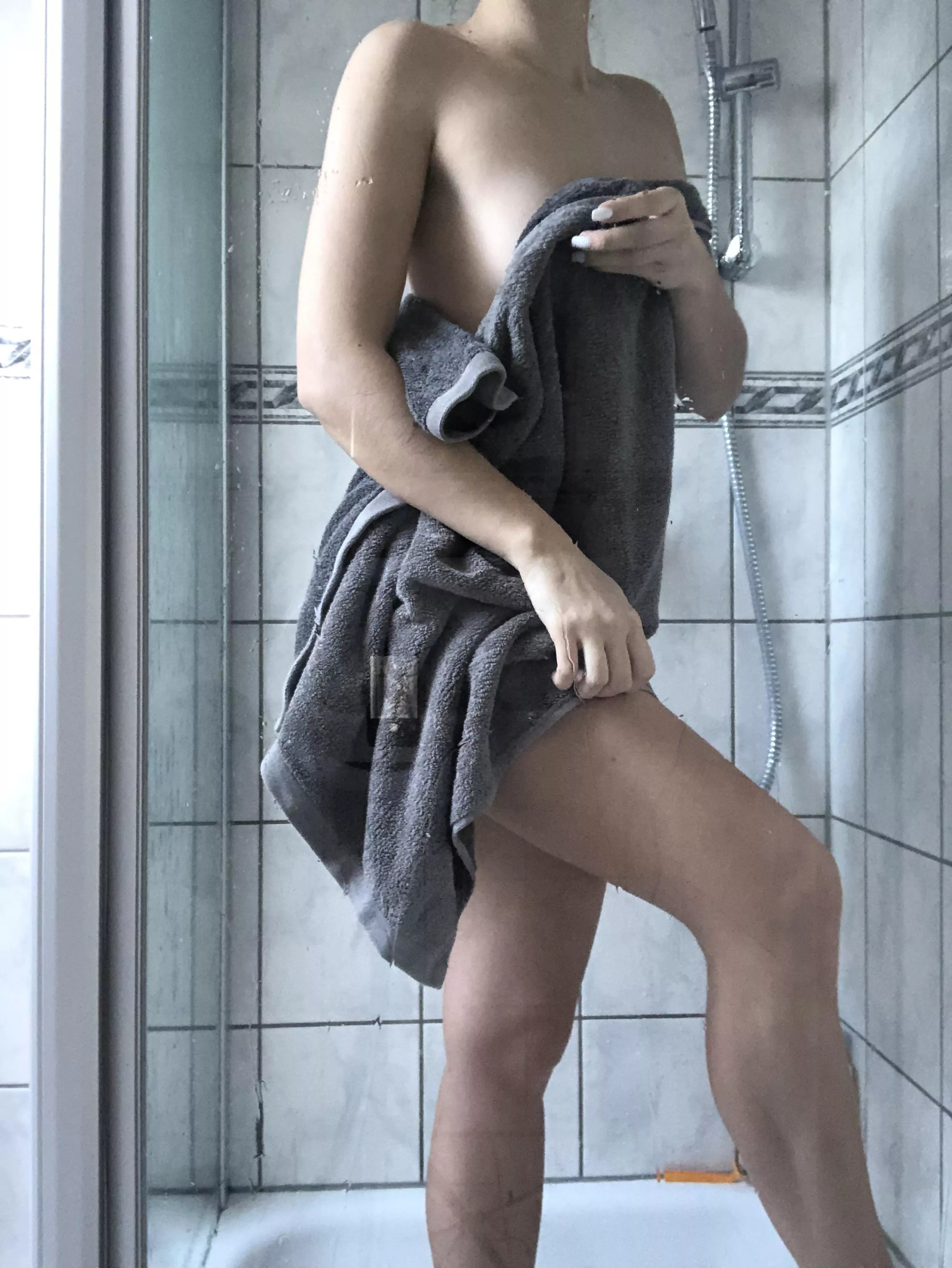 [OC] Wanna know what's waiting for you under my towel? :)