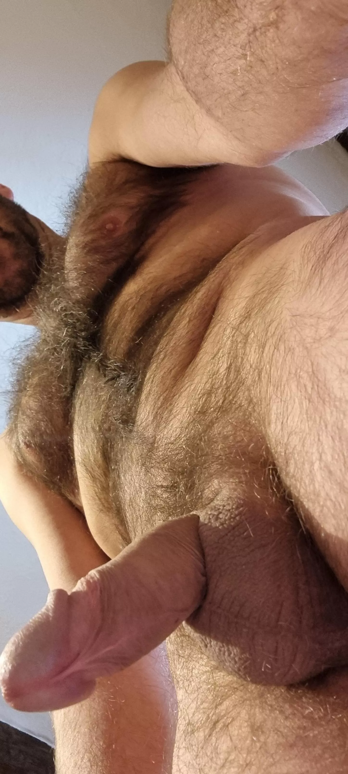 on your knees and have a good look up, at your hairy POV.