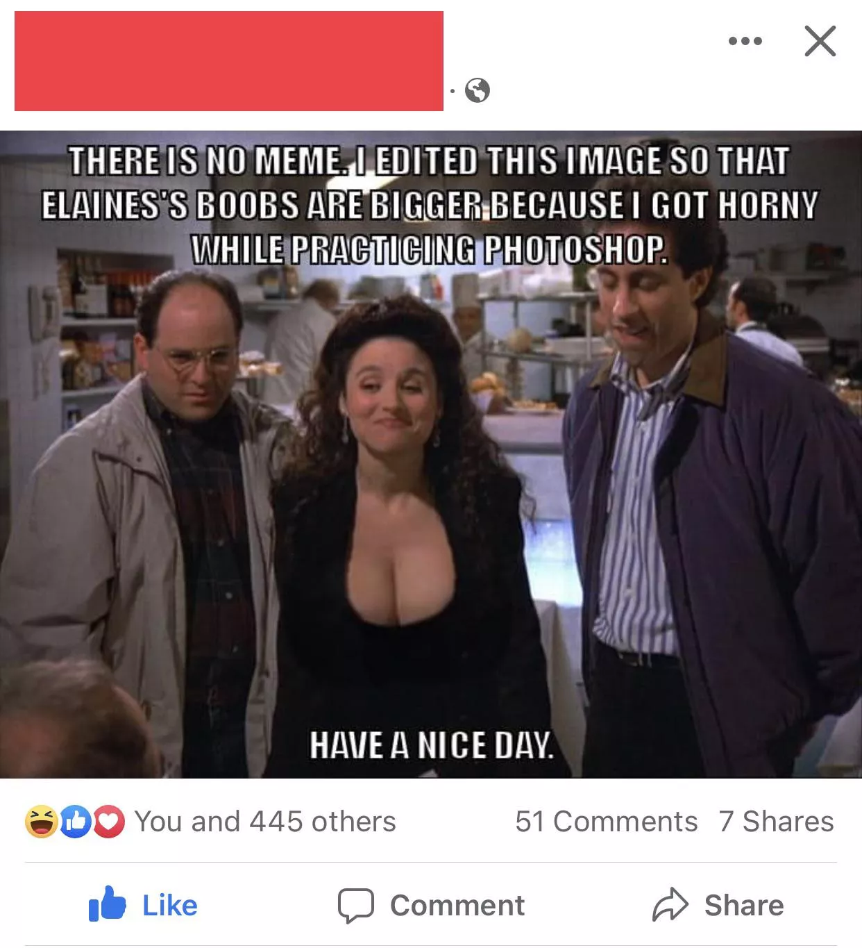 One of my favorite Facebook meme groups is talking about our fetish.