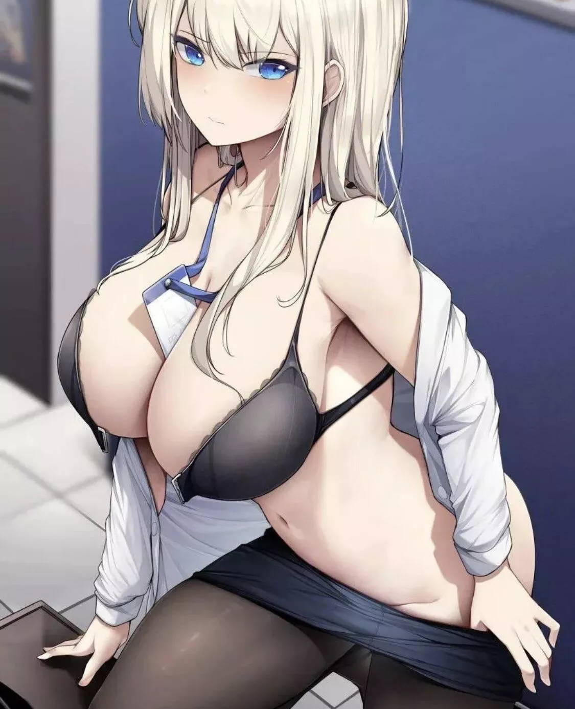 Oppai at work