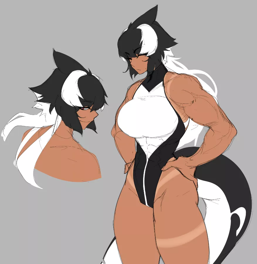 Orca lady(@LyukaArt)