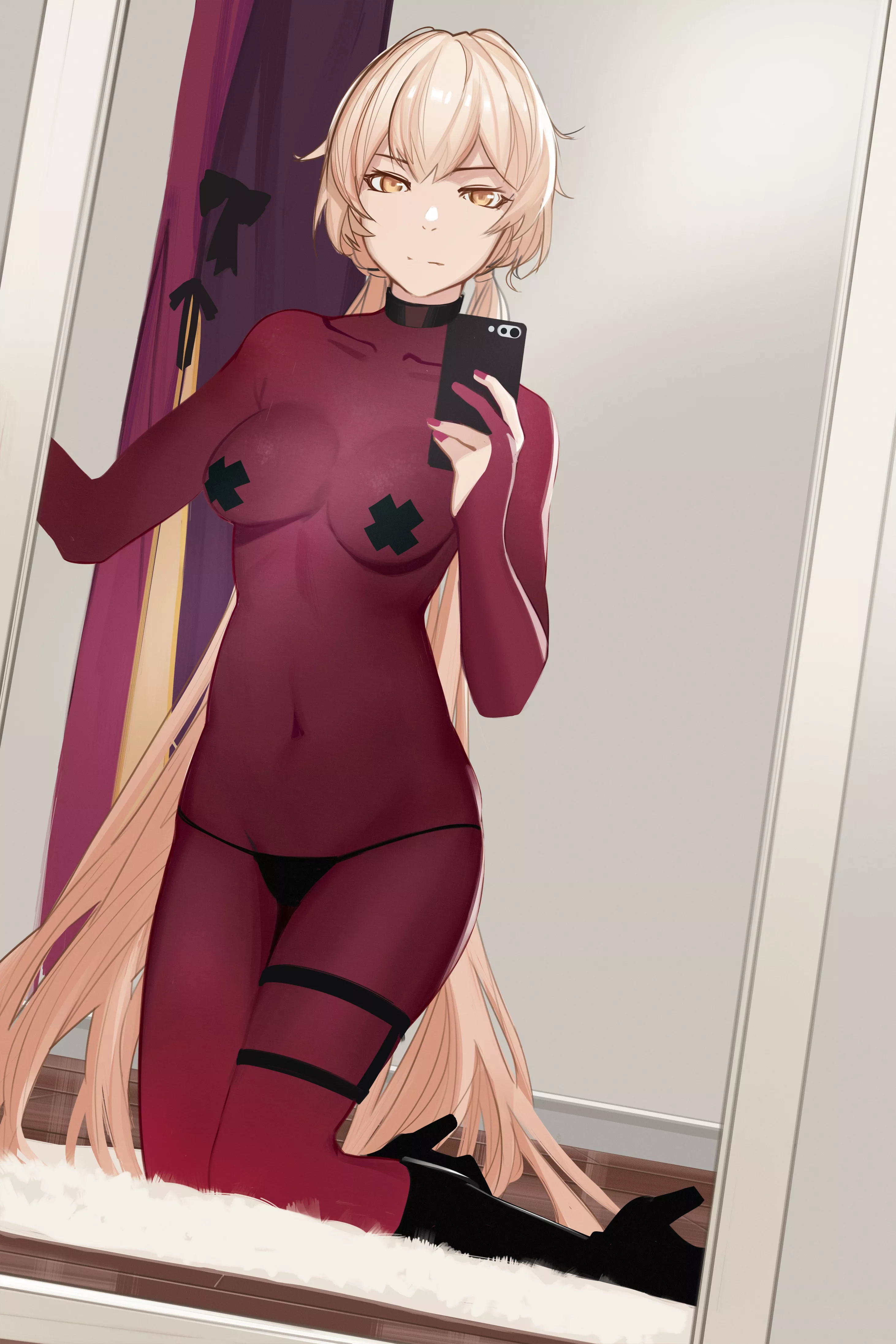 OTs-14 Bodystocking Selfie (Salty Eyes ) [Girls' Frontline]