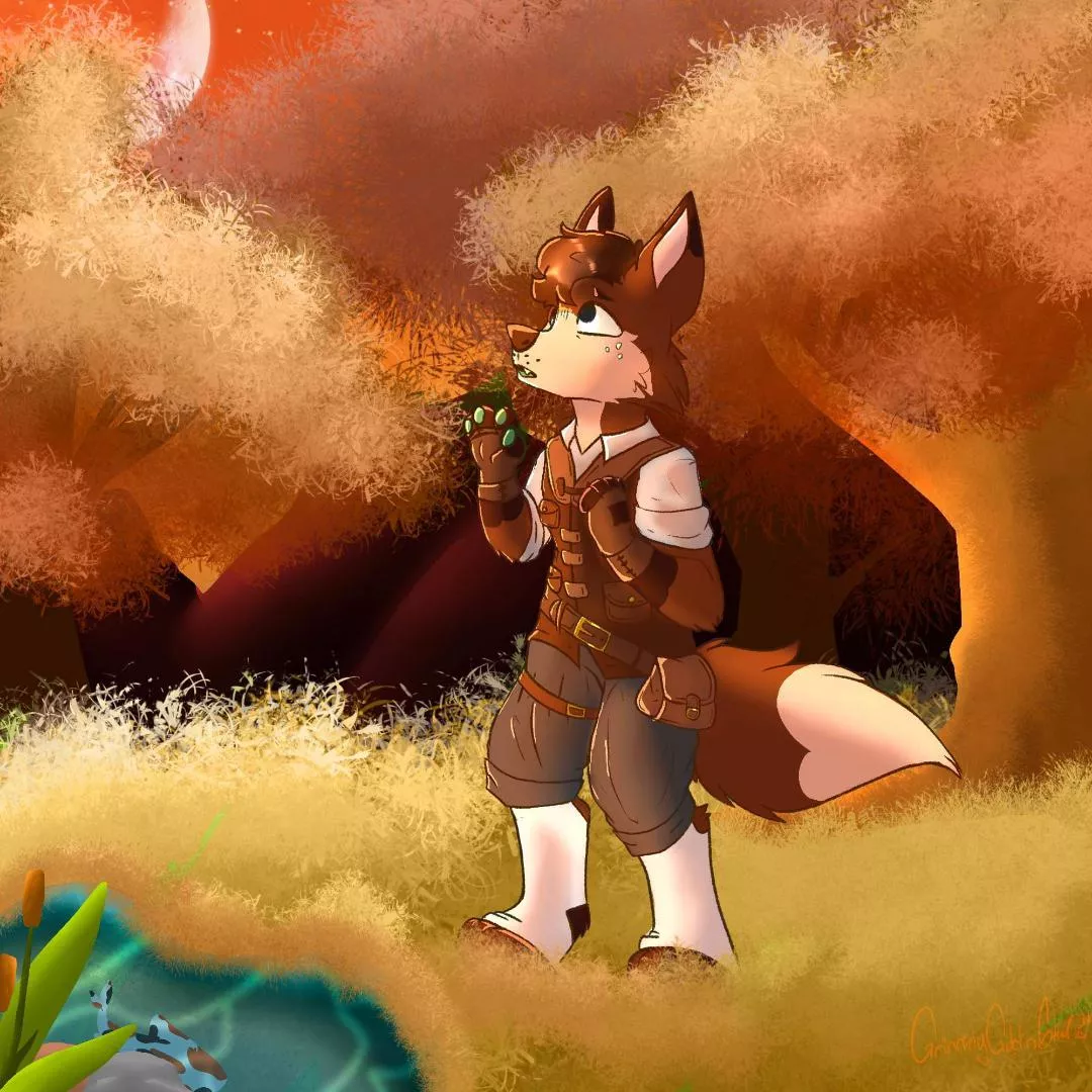 Out on An Epic quest! (Art by me)