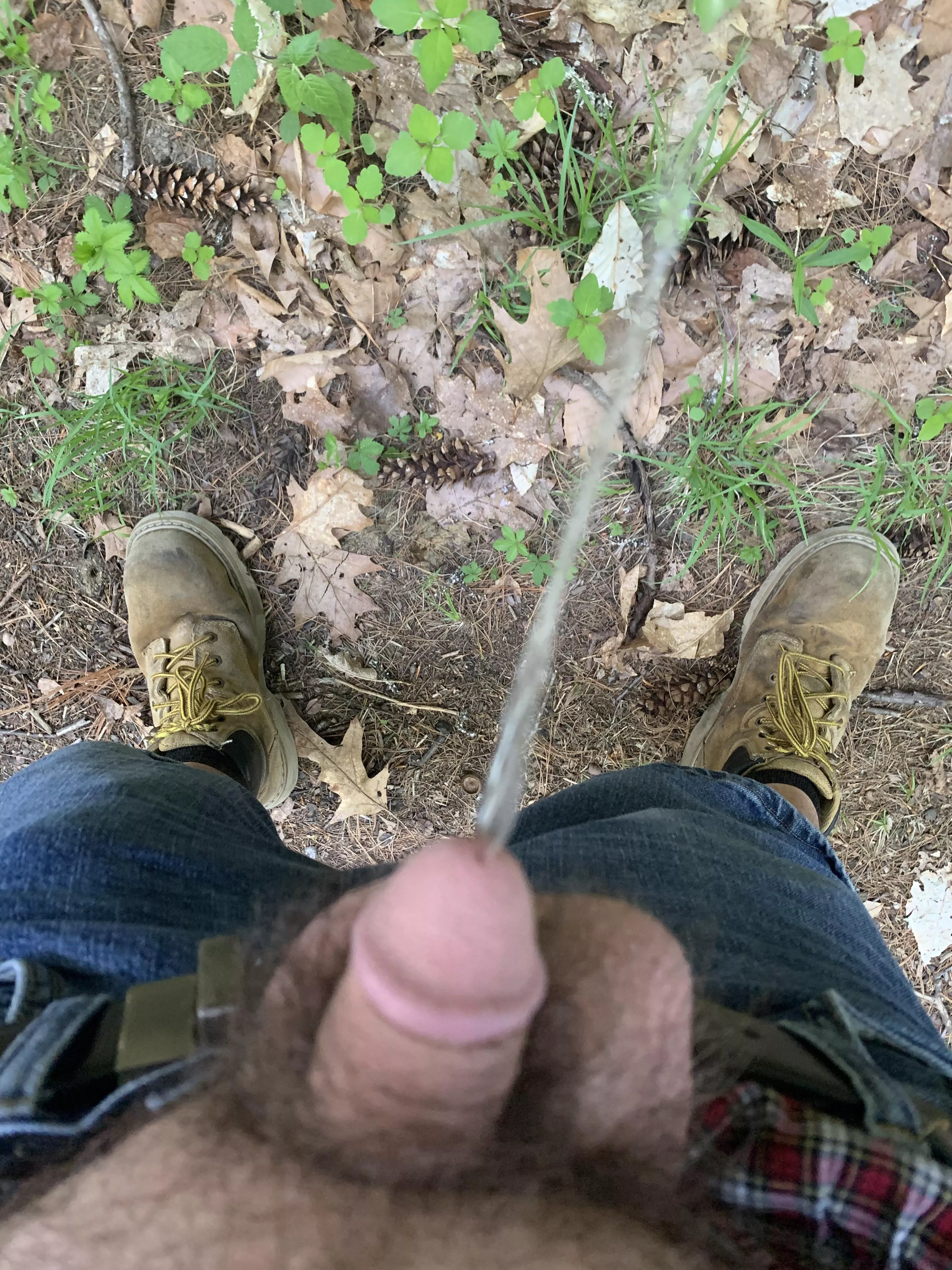 Outdoors pissing is the best