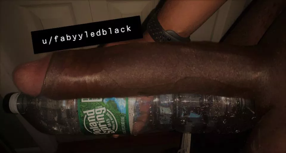 Over a liter of big black uncut dick ♠️🍆💪🏿