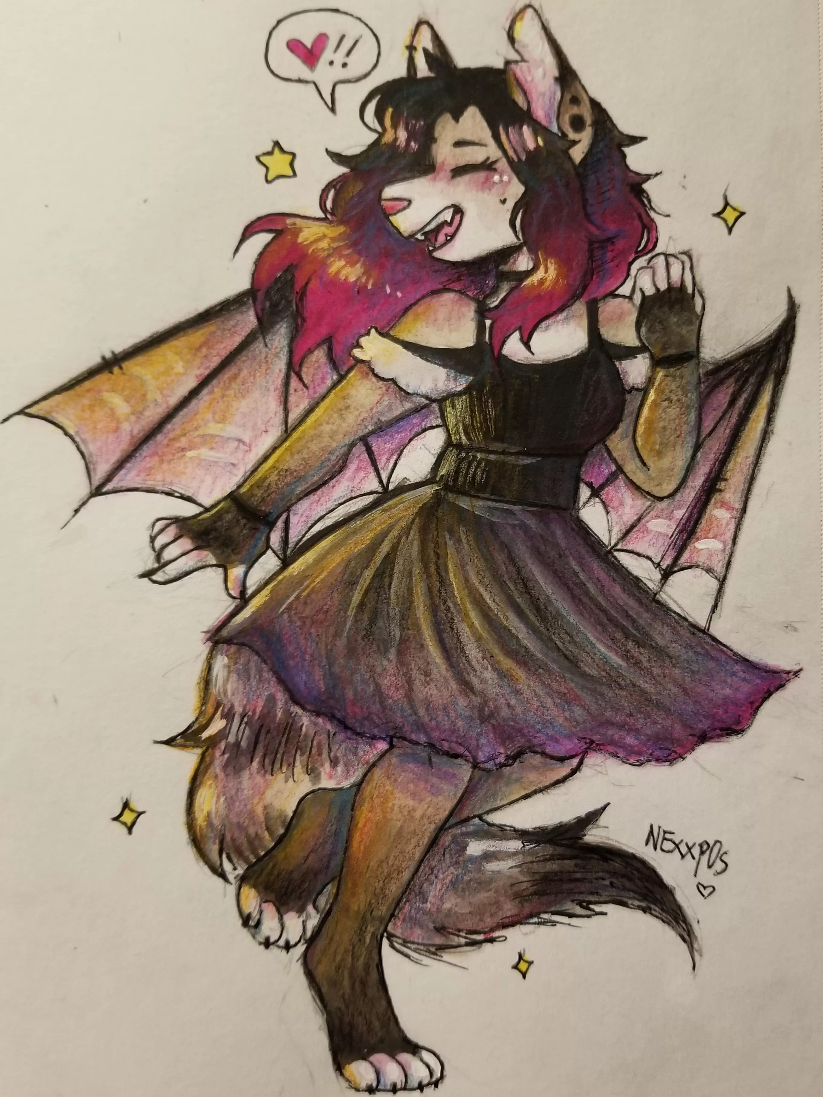 Pacco loving her new dress â™¡ [OC] (paccobat)