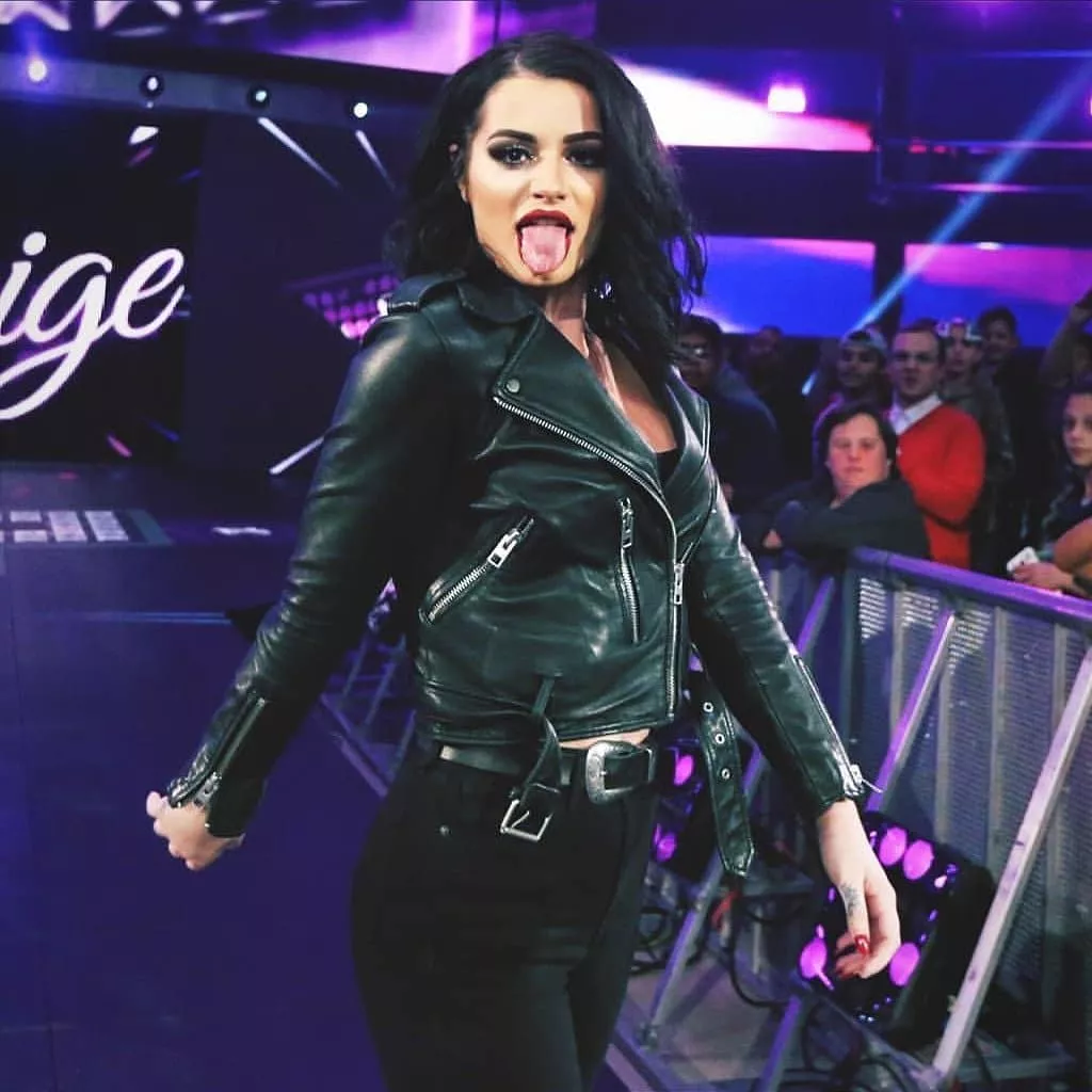 Paige Tongue Out