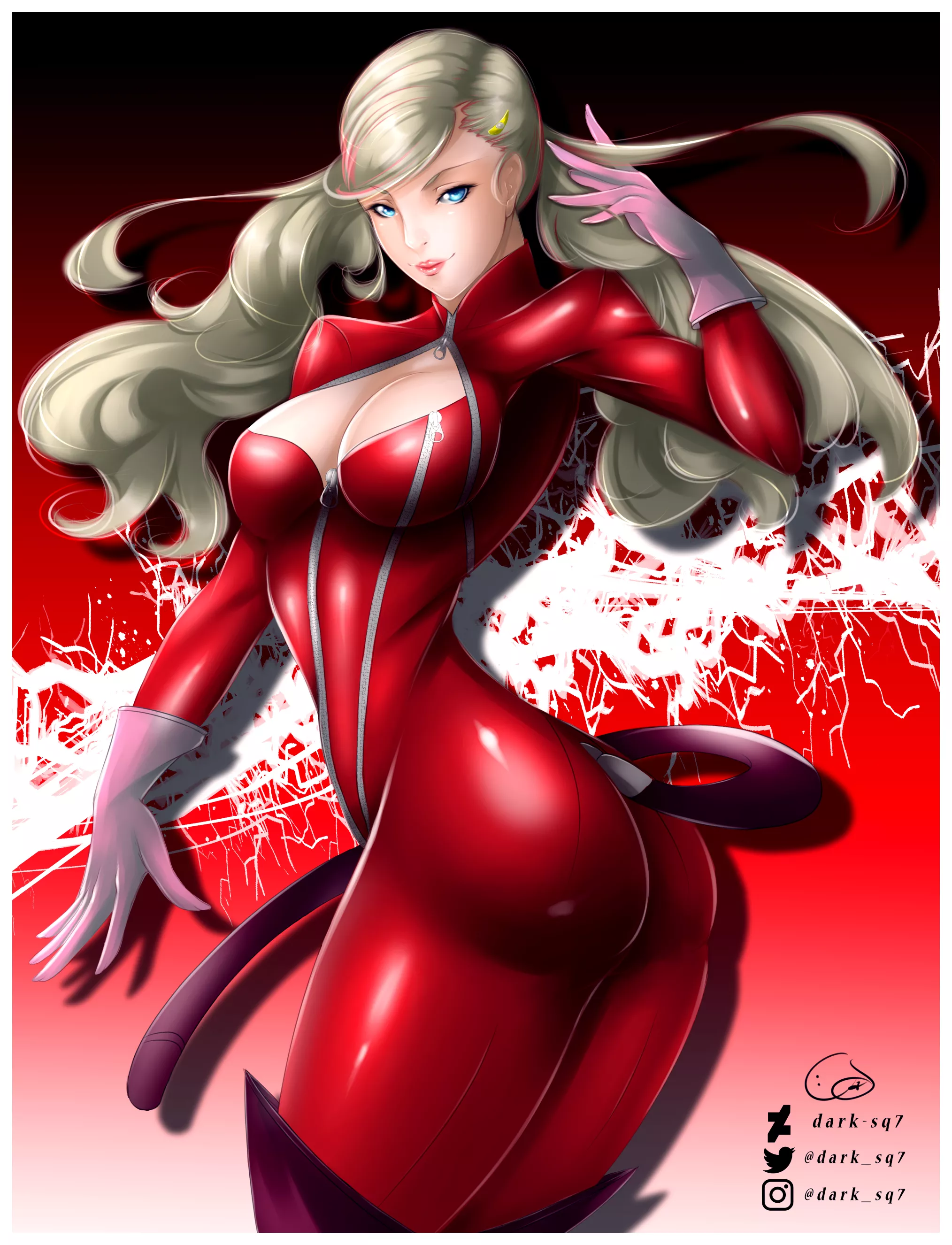 Panther Ann Takamaki (Dark-sq7) [Persona]