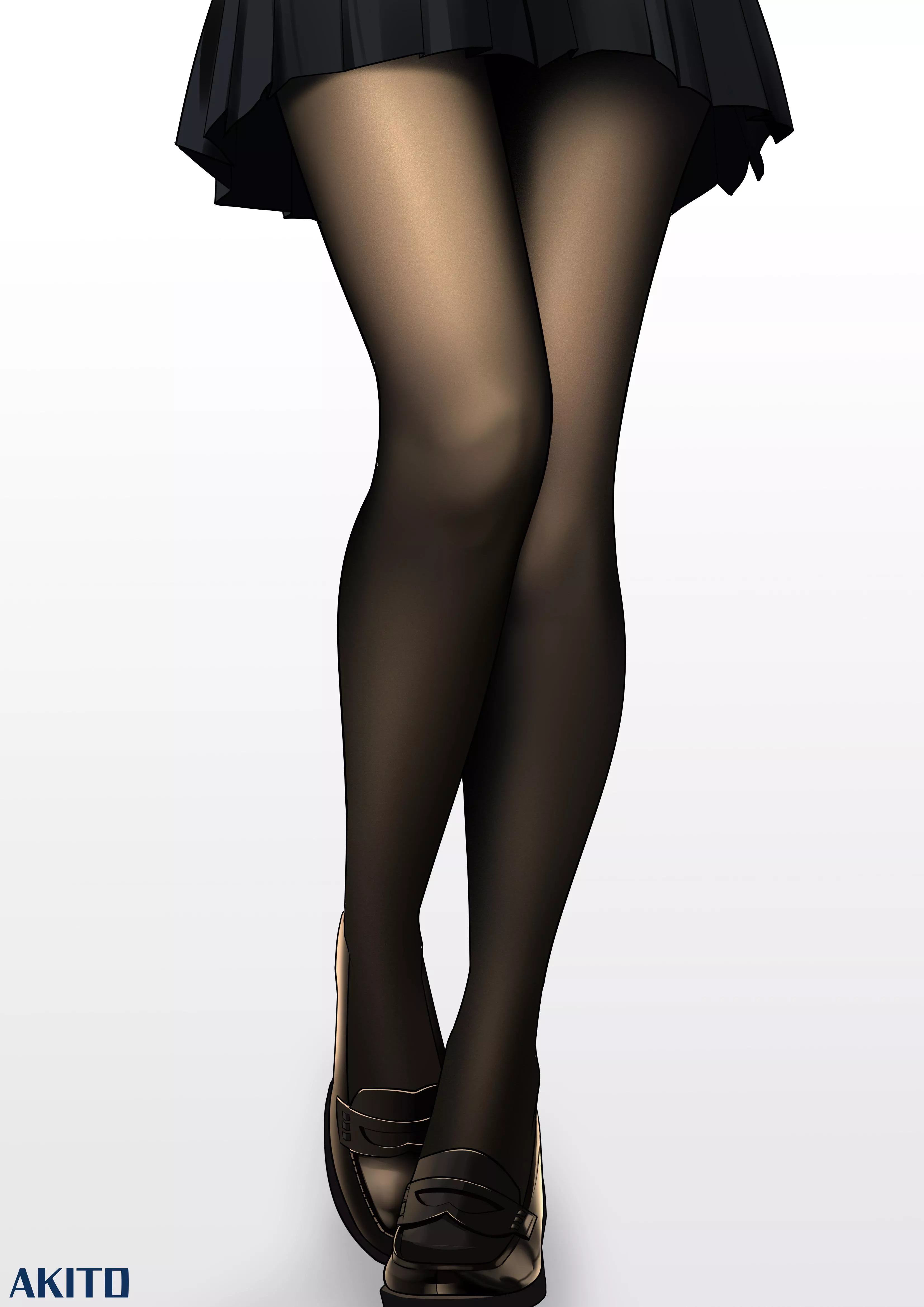 Pantyhose legs [Original]