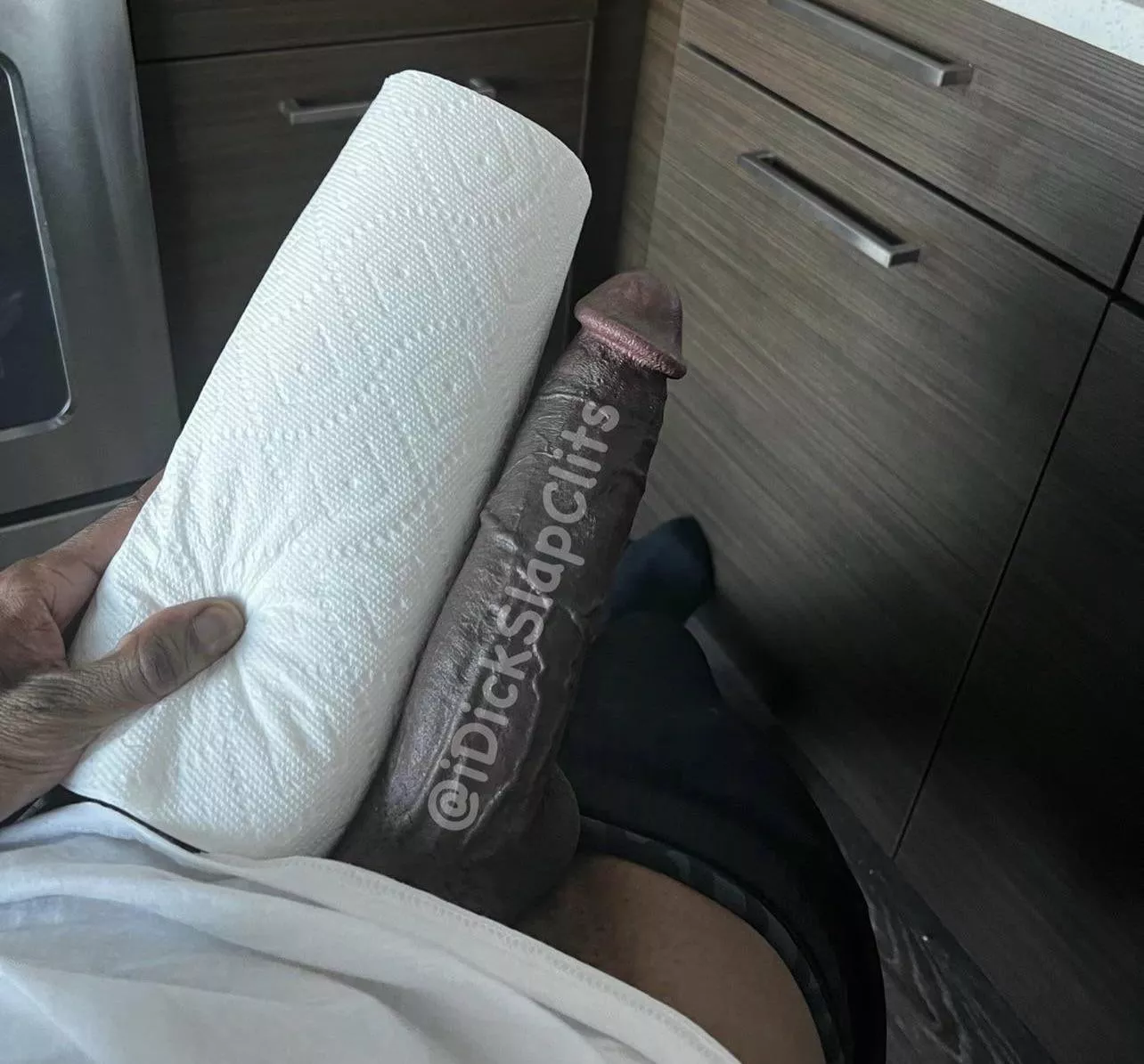 paper towel roll BBC 🍆💦