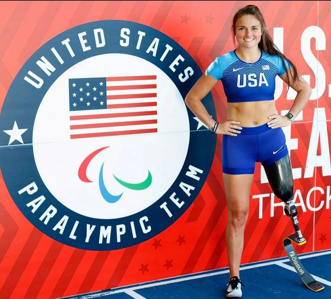 Paralympic track athlete Noelle Lambert