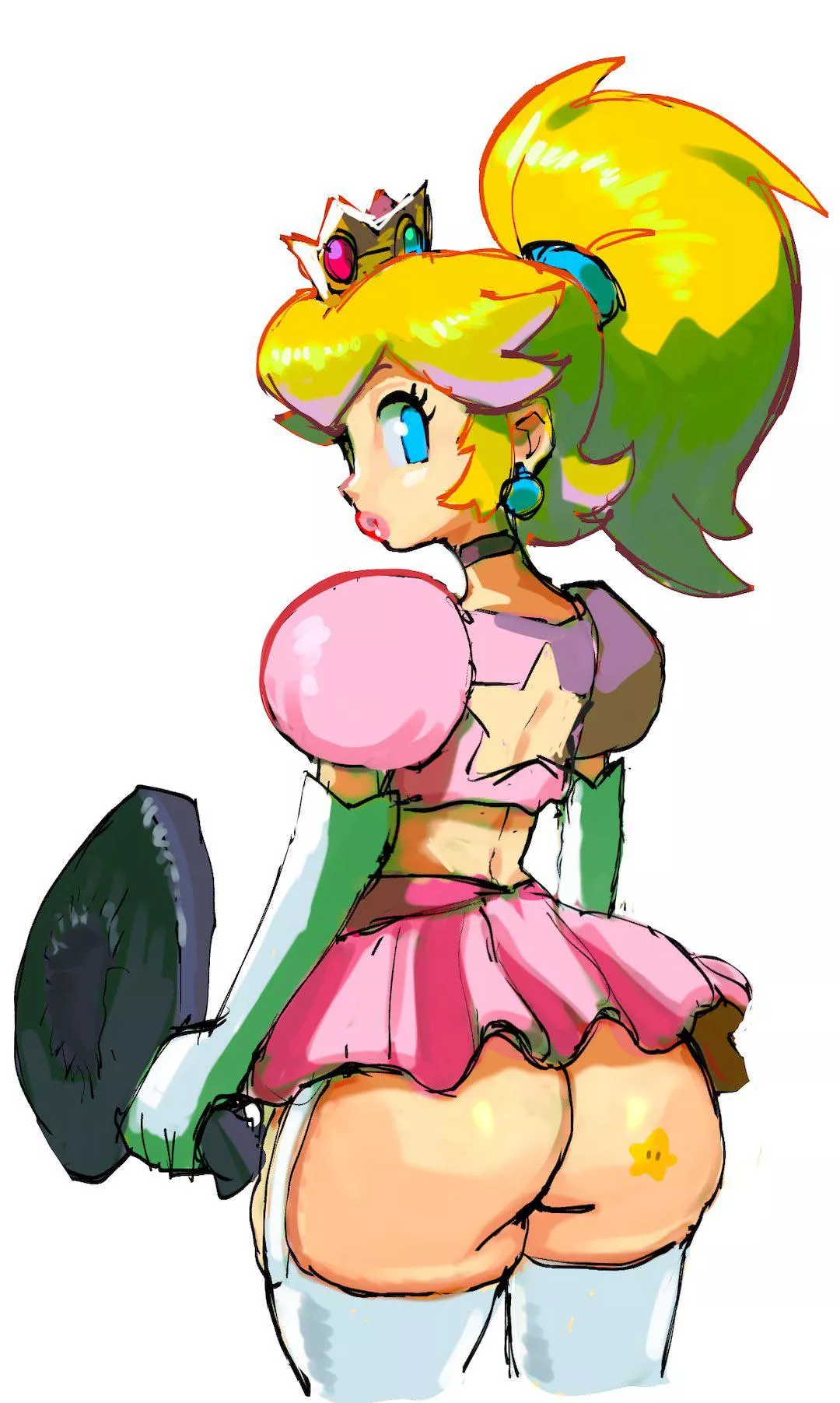 Peach is ready to play