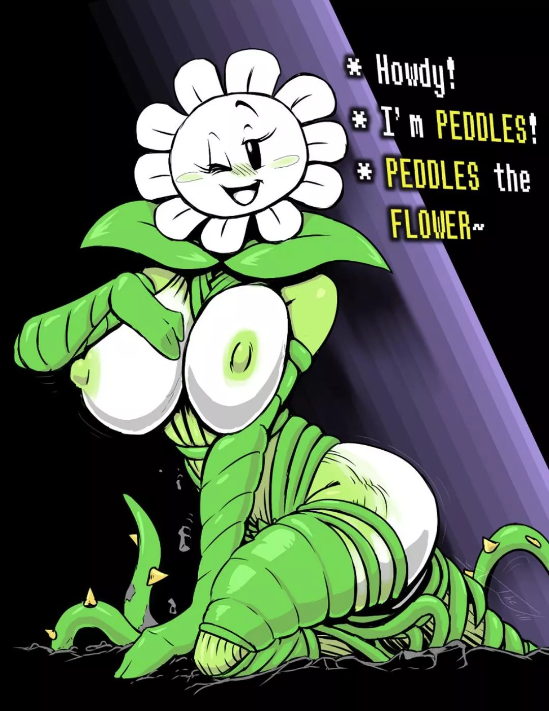 [Peddles] Do you trust this flower-girl? You might get 