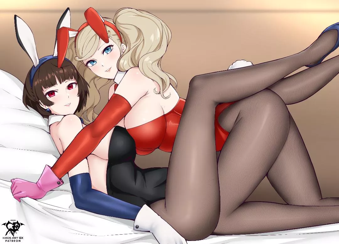 Persona 5 Ann and Makoto