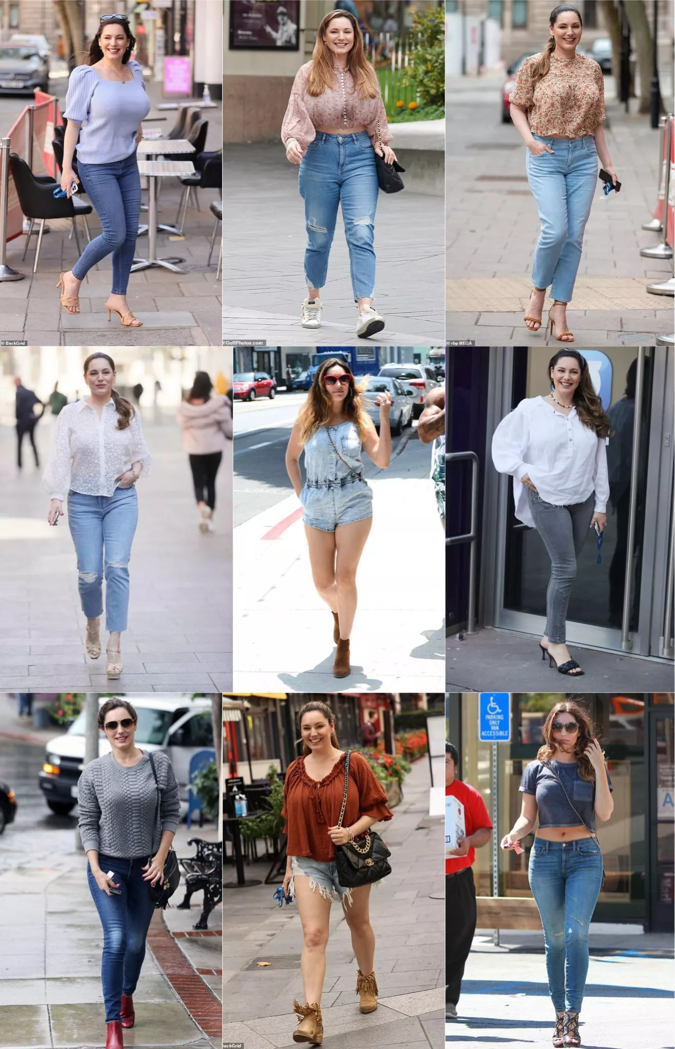 Pick Her Outfit With Jeans! Kelly Brook