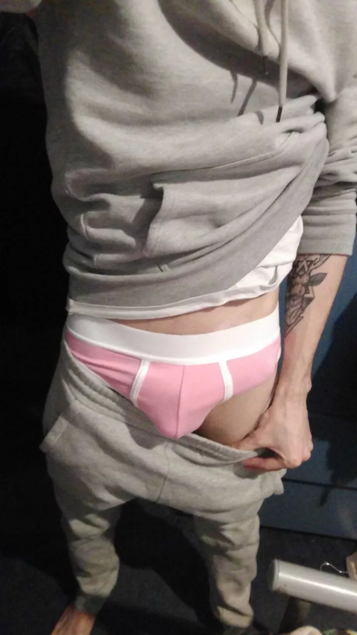 pink briefs