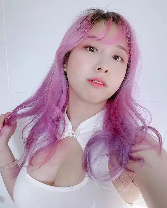 pink haired cutie