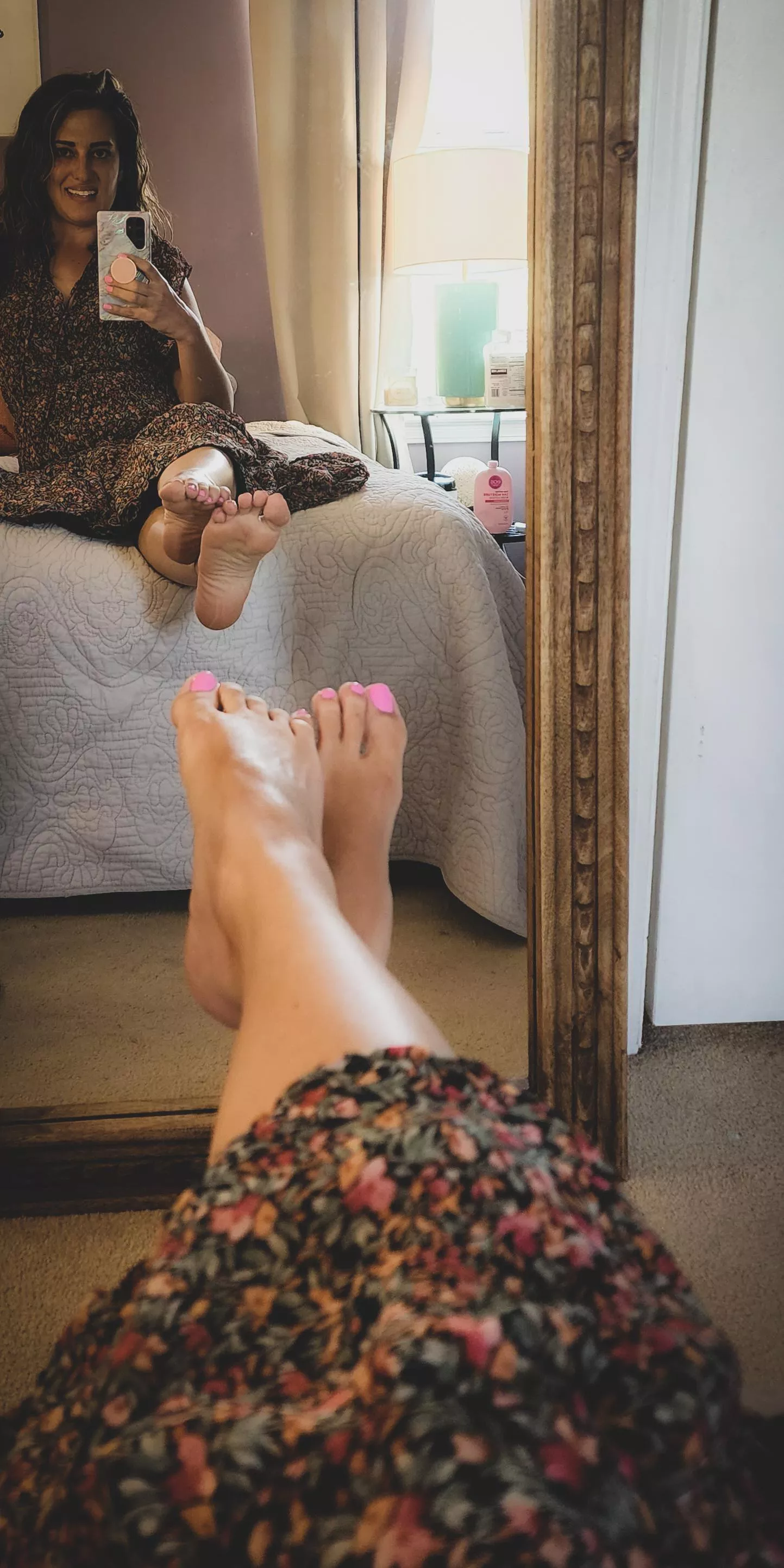 pink toes