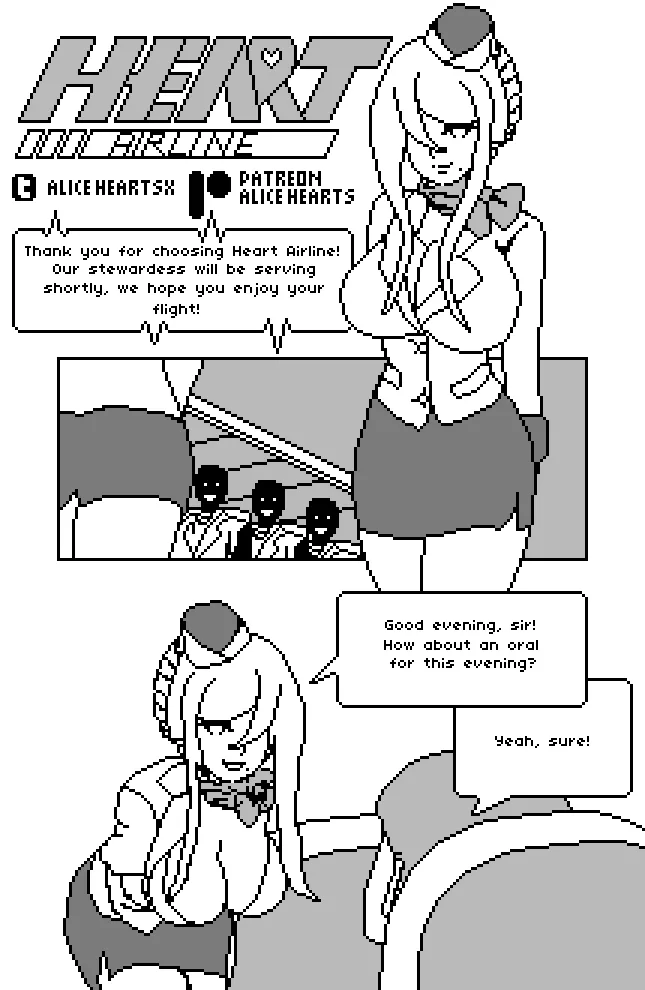 Pixel Manga : Heart Airline PAGE 1