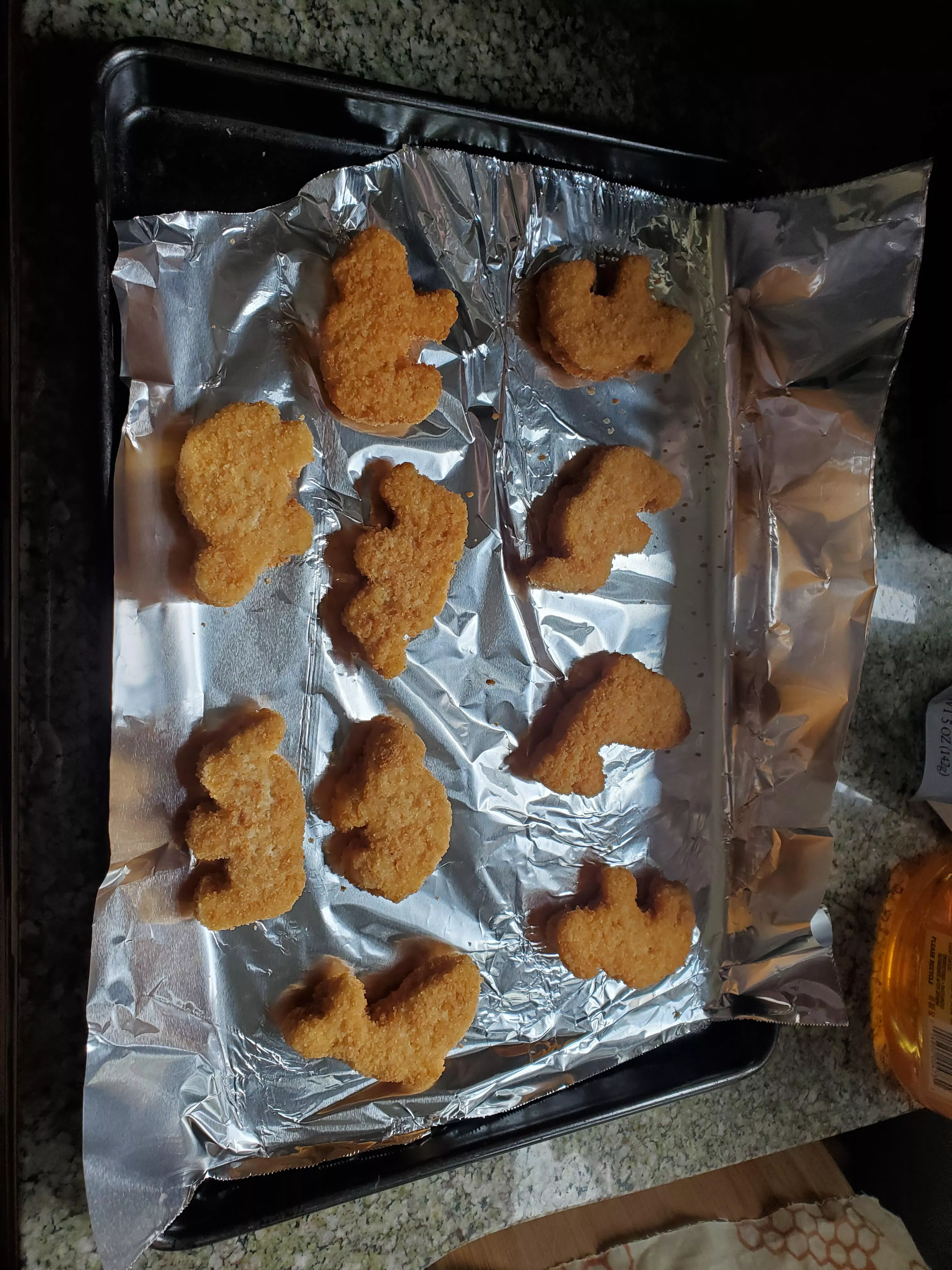 Plant based Chicken Nuggets Shapped Like Sea Animals