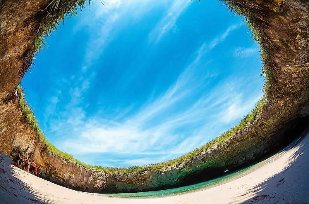 Playa Del Amor (Hidden Beach), Mexico