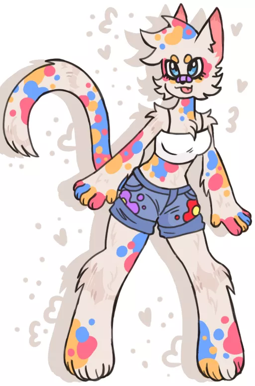 Plish Plash the Calico Kitty! [My Art]