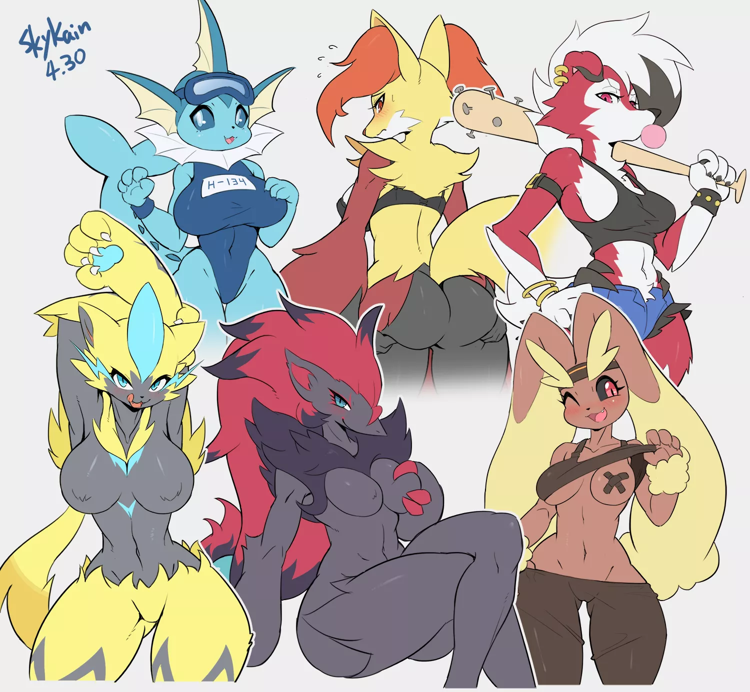 PM waifus [F] (Skykain)