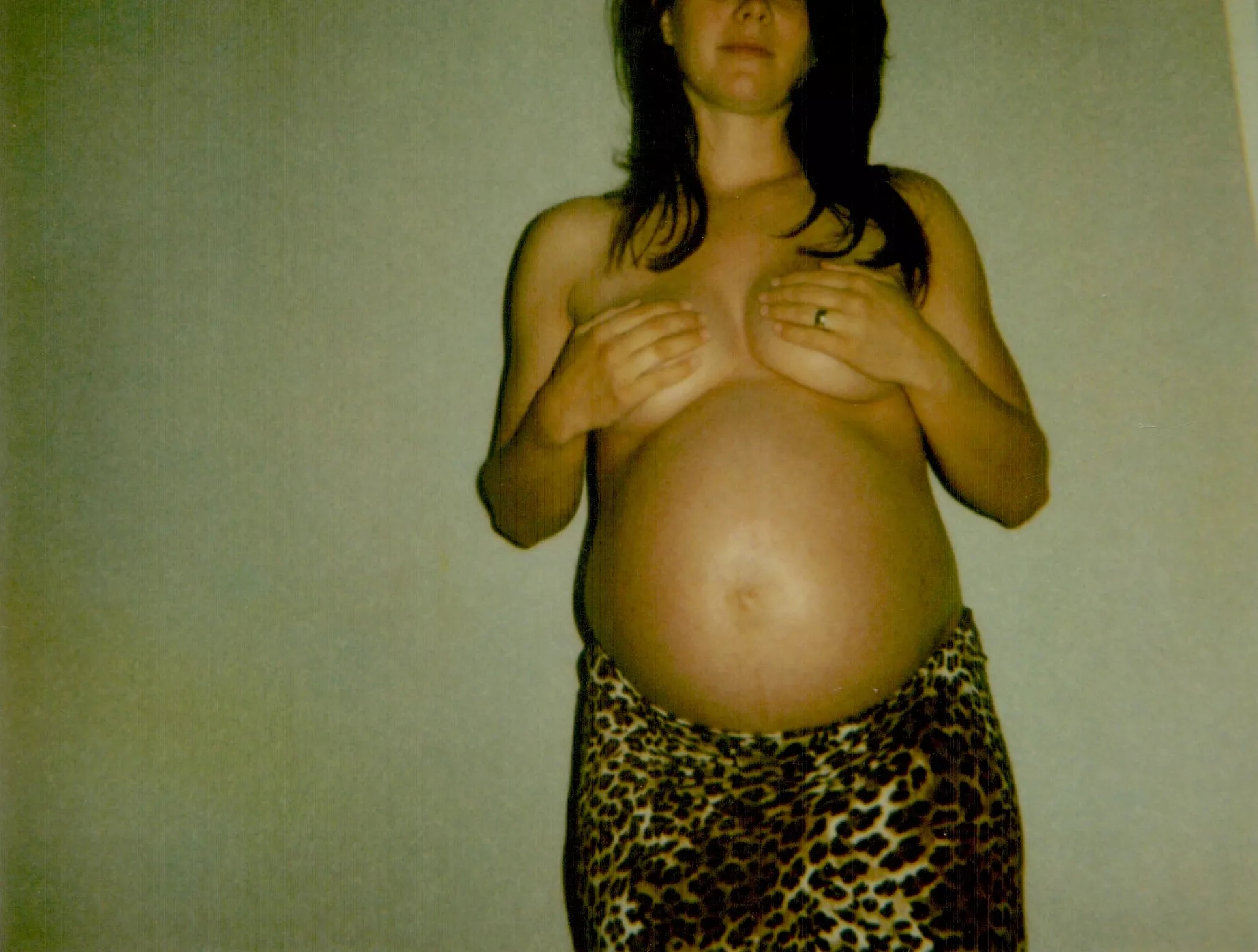 #polaroid #souvenir from my pregnancy, should i remove my hands ?