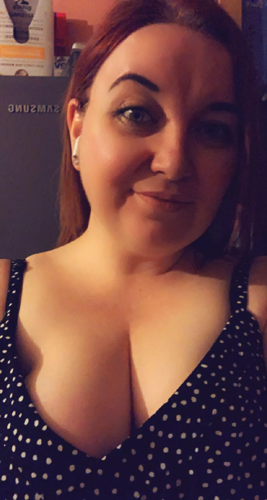 Polka dot boobs