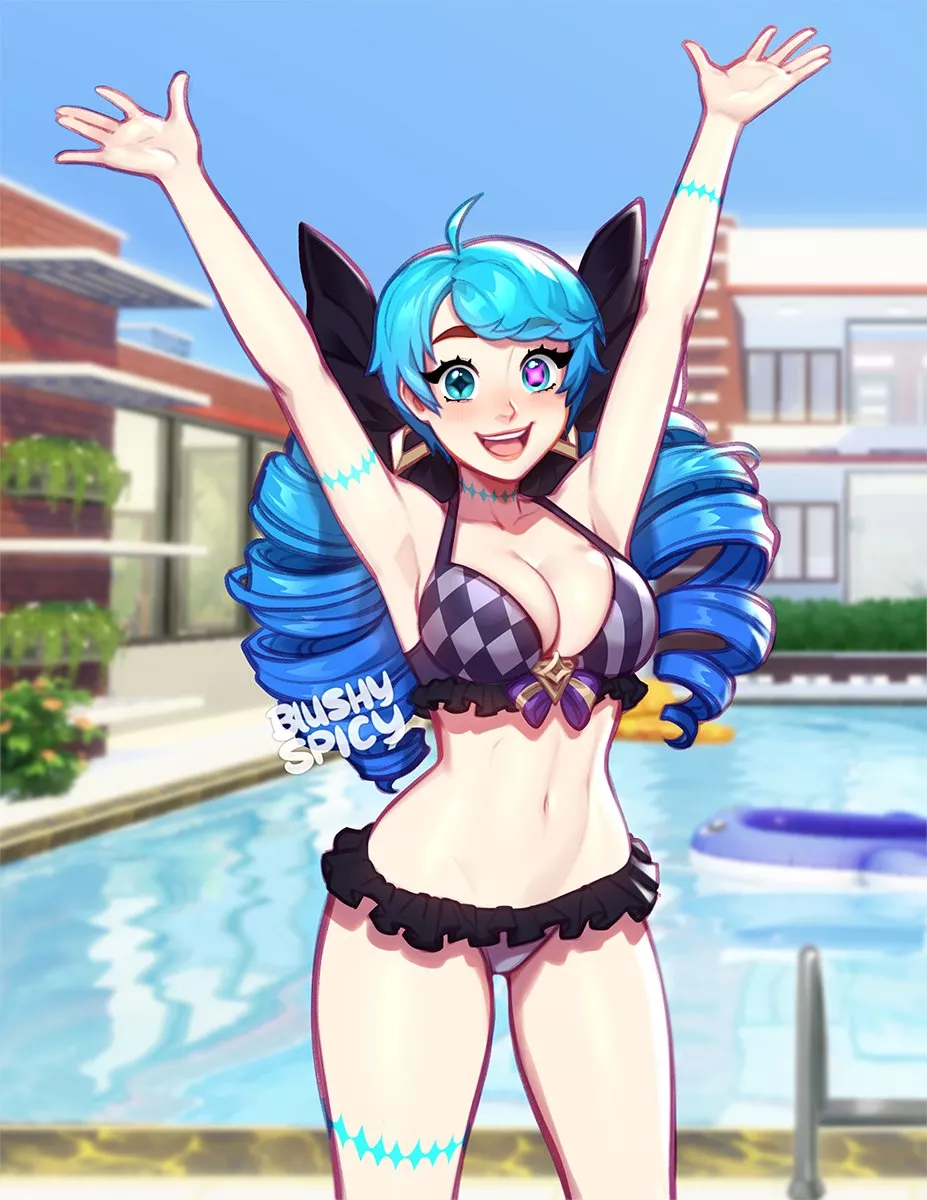 Pool Party Gwen (Blushy/Spicy)