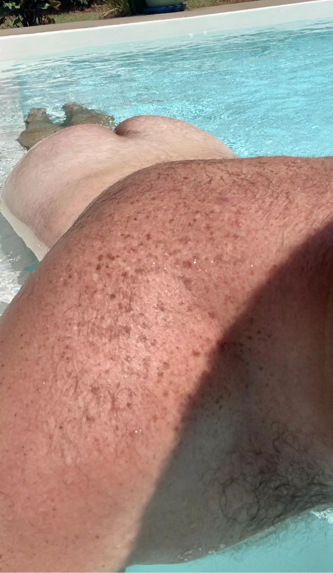 Pools are [M]ore fun when you’re naked