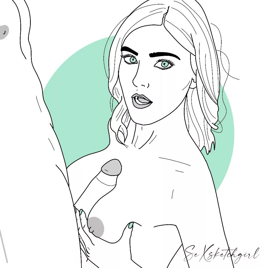 Pornstar Fanart #12 Eva Elfie (by Sexsketchgirl)