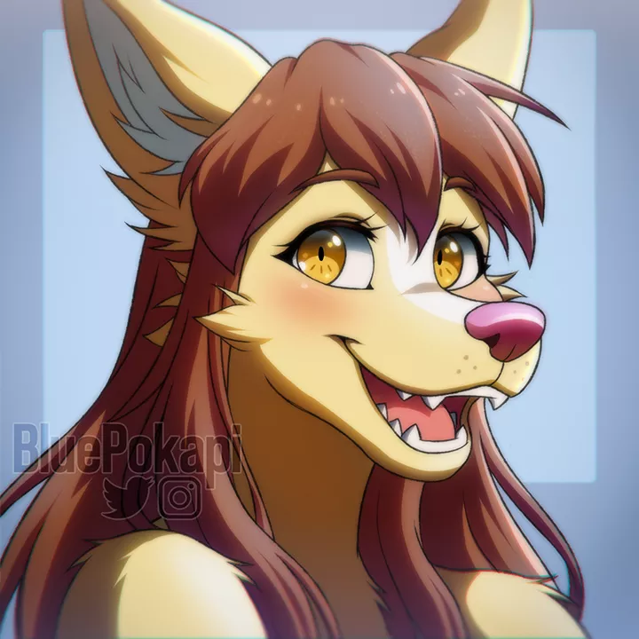 Portrait for DustyPones! (art by me)