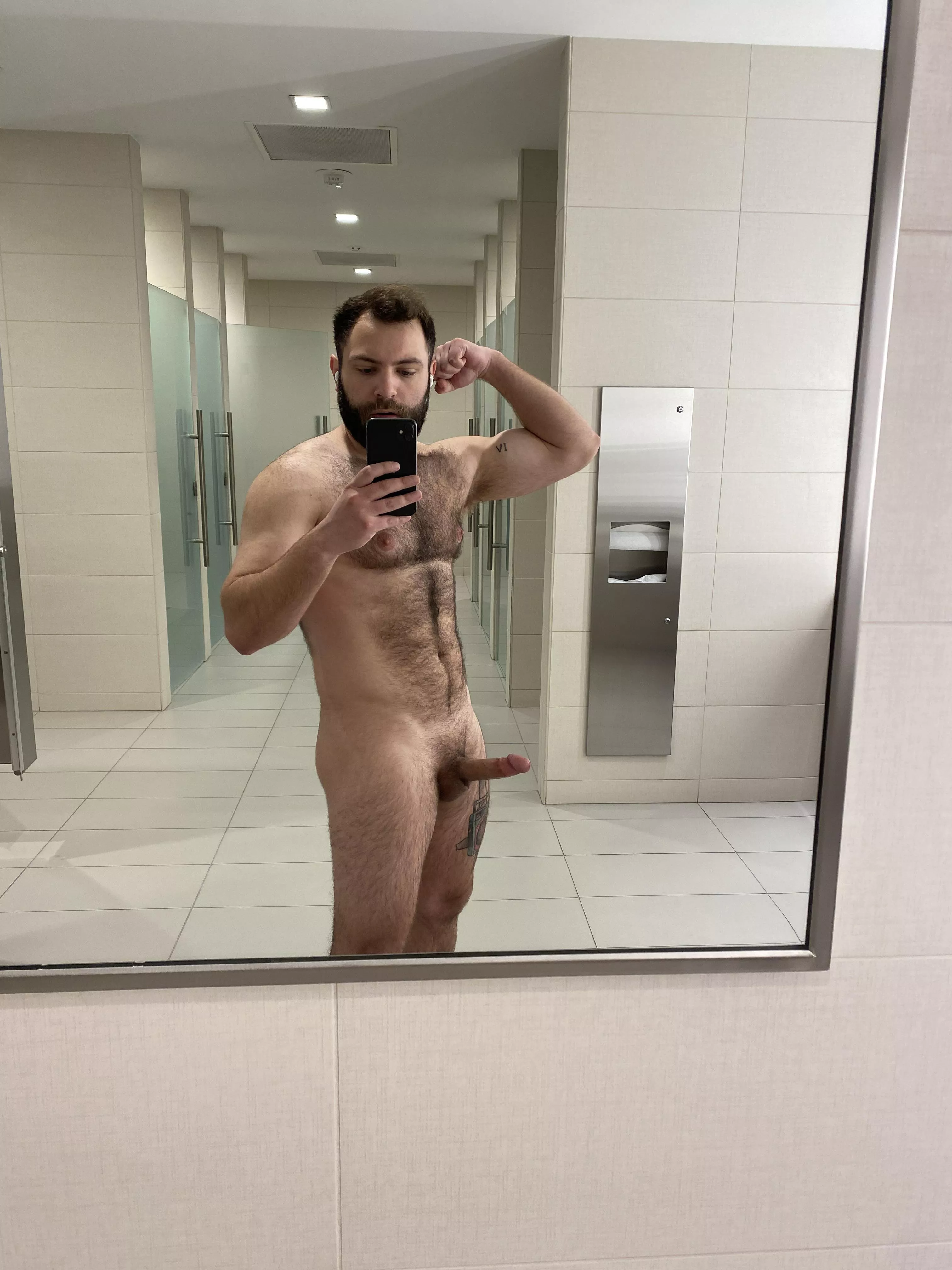 post gym shower, bro?