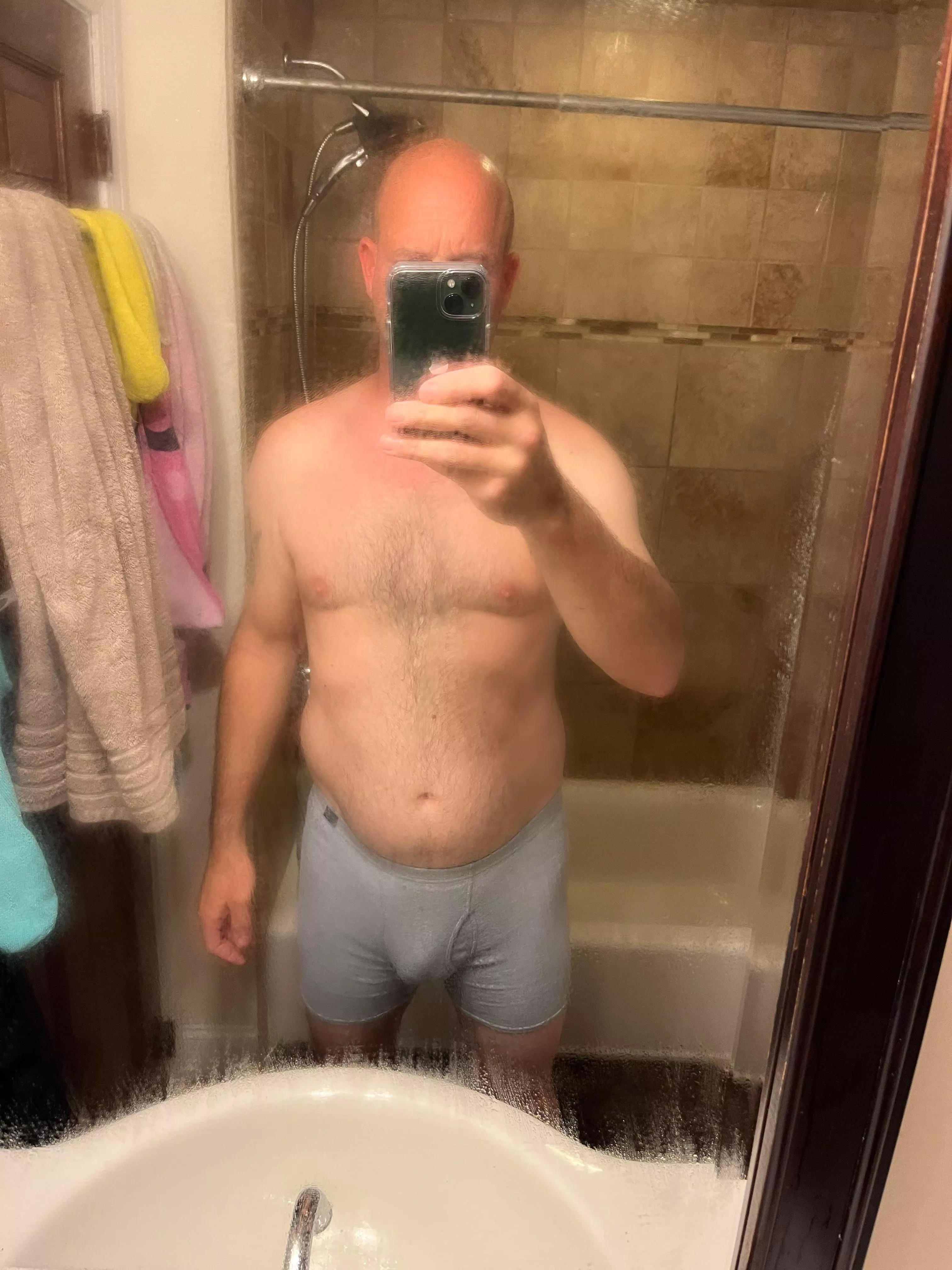 Post shower