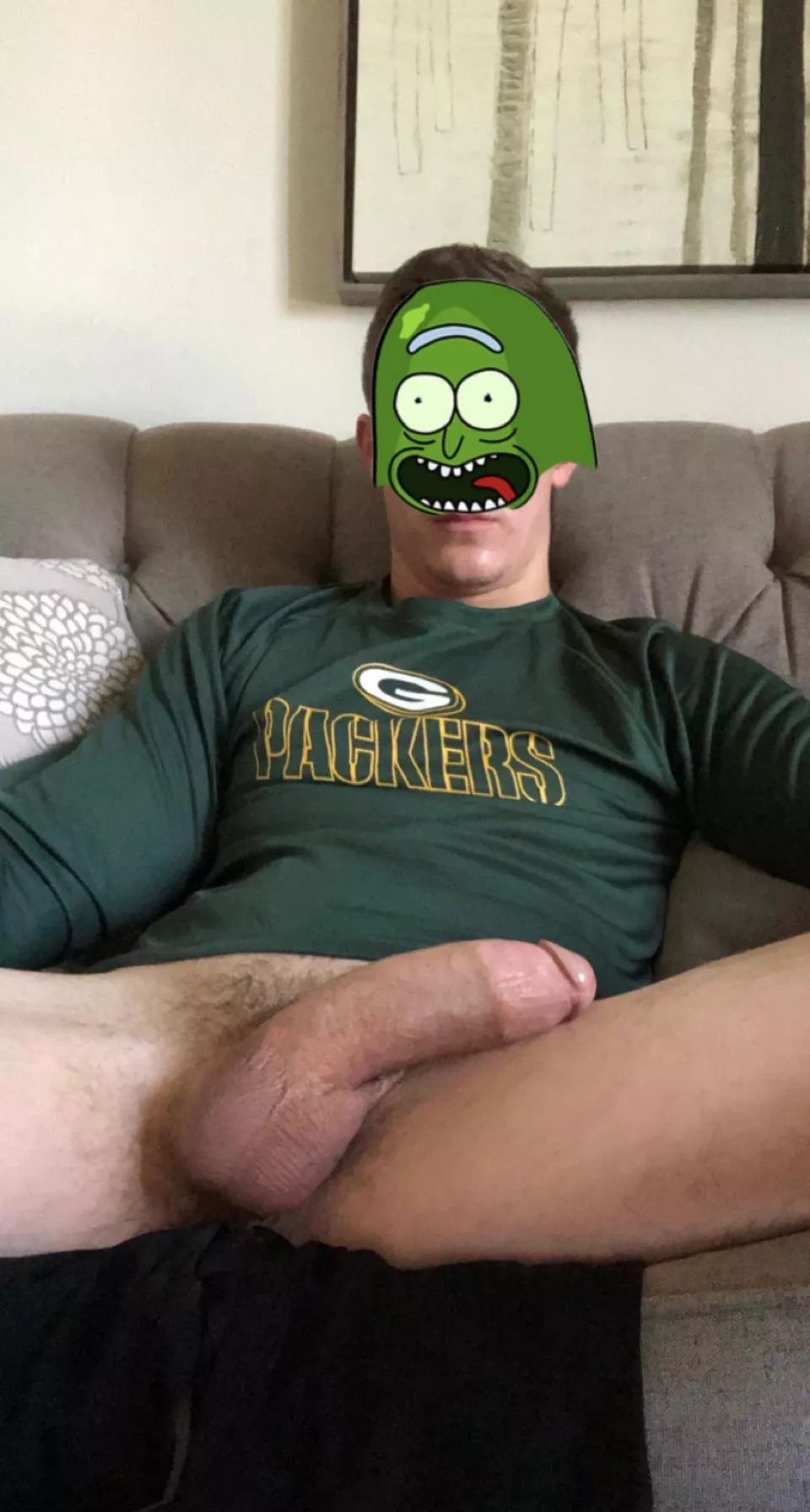 Post workout semi boner and balls