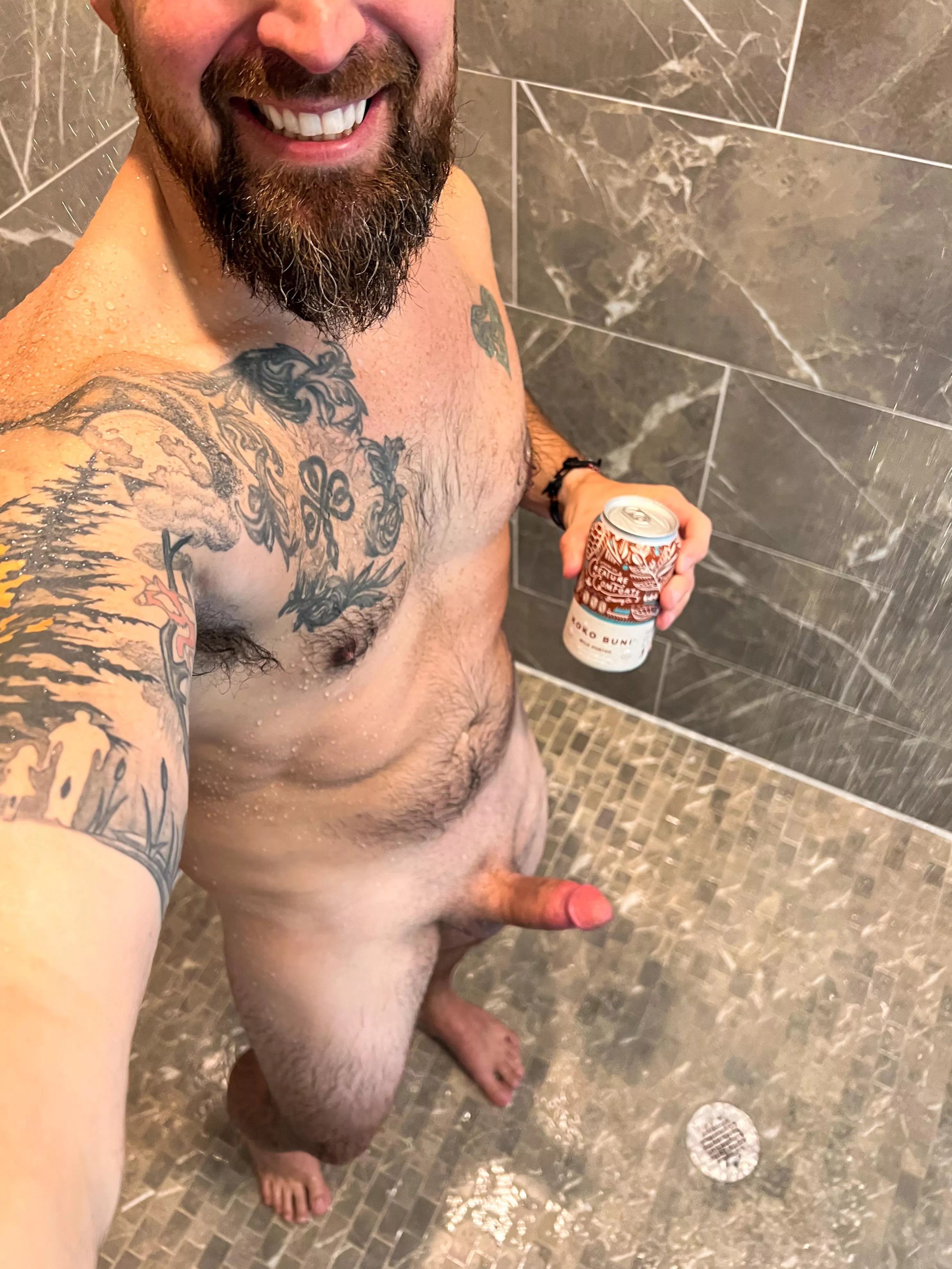 Post-workout shower beer [38]