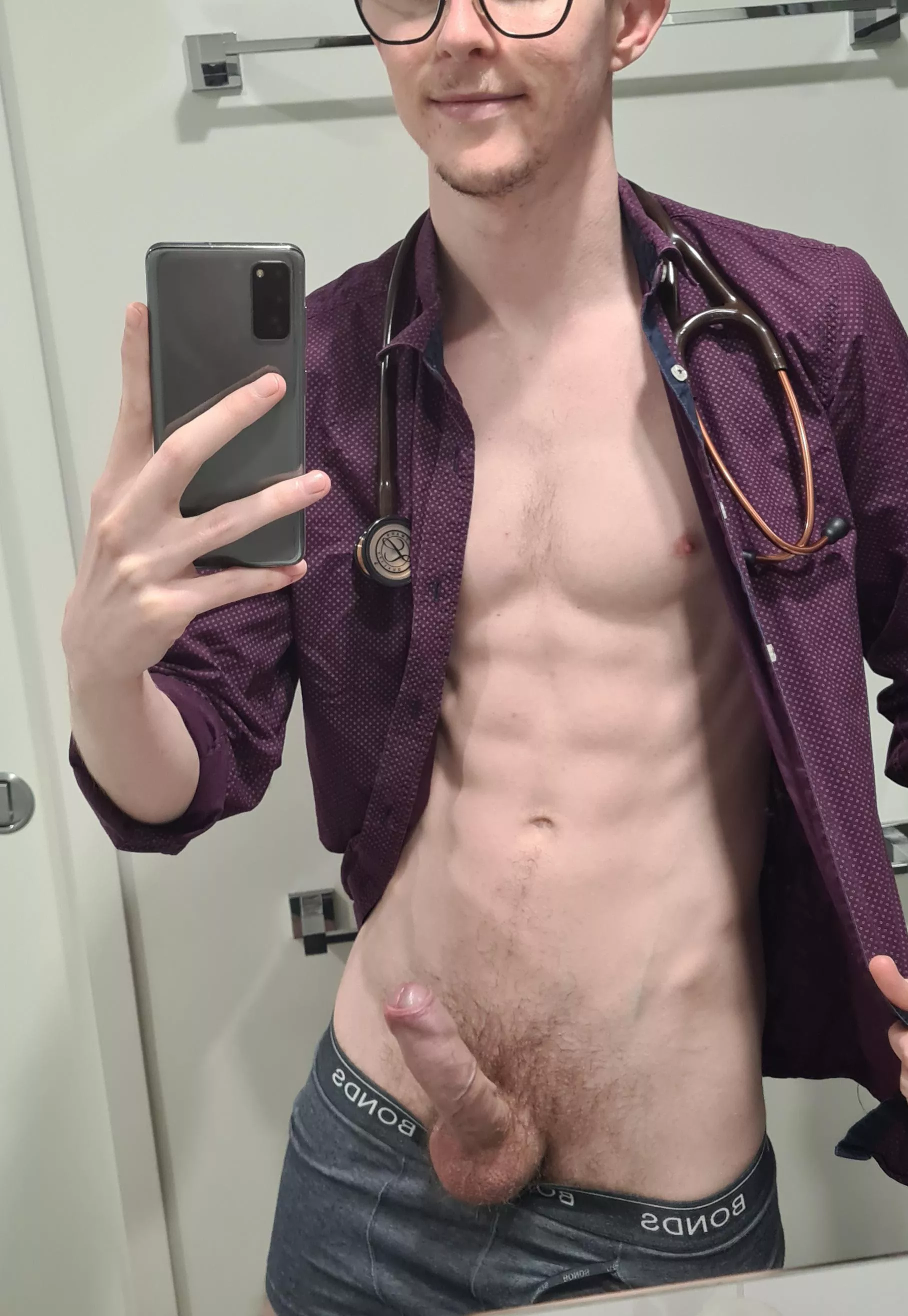 POV you walk in for your doctors appointment