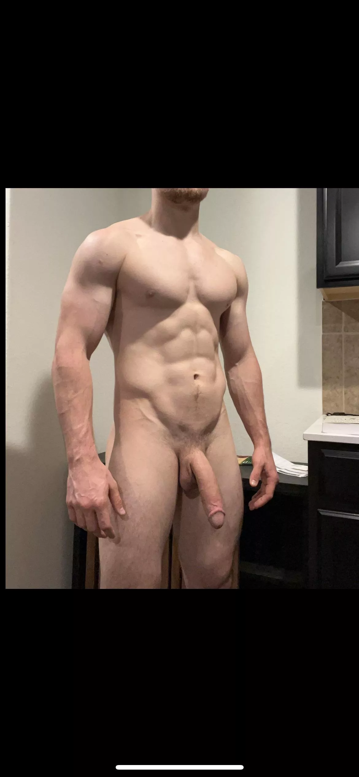 Powerful body and a strong cock