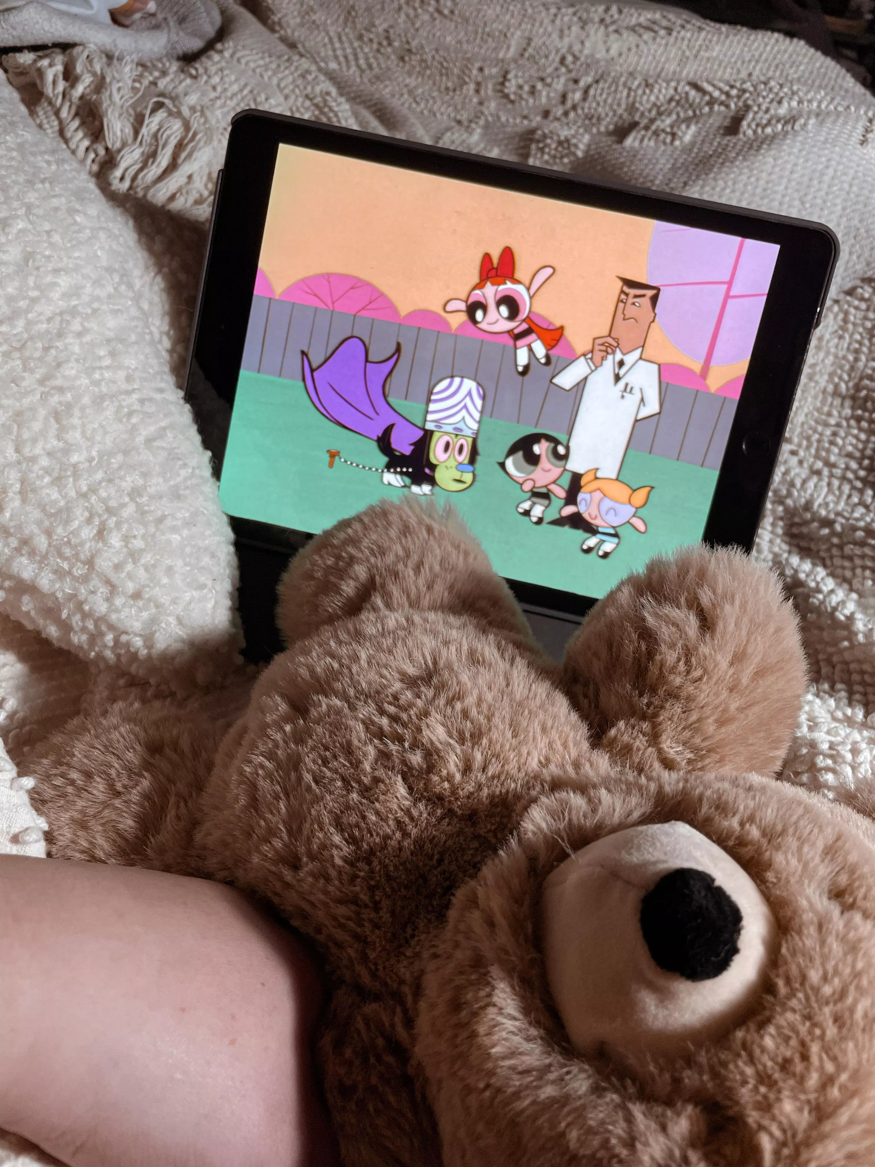 powerpuff girls tonight with teddy 🧸