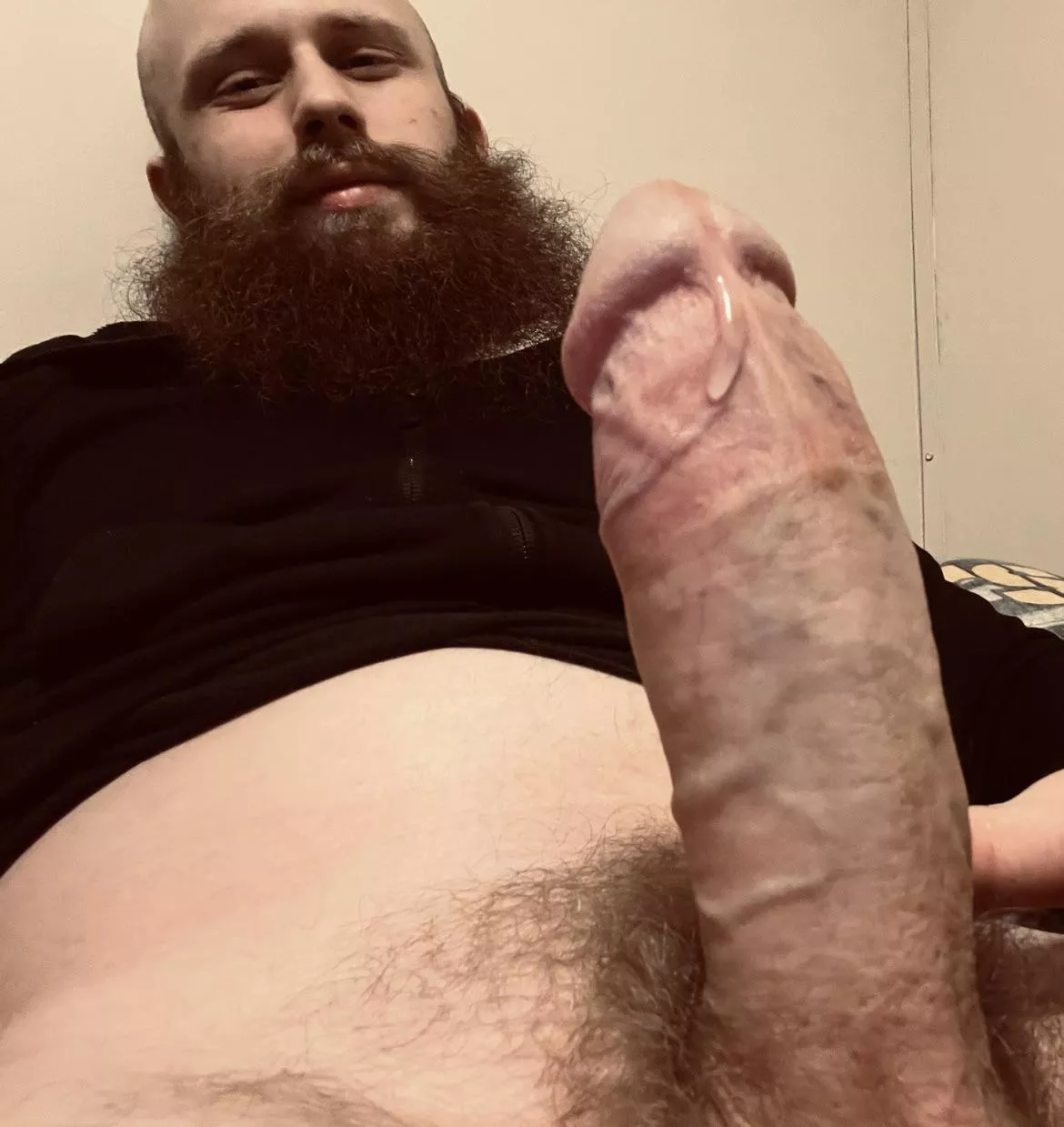 Precum dripping down daddy's cock 💦