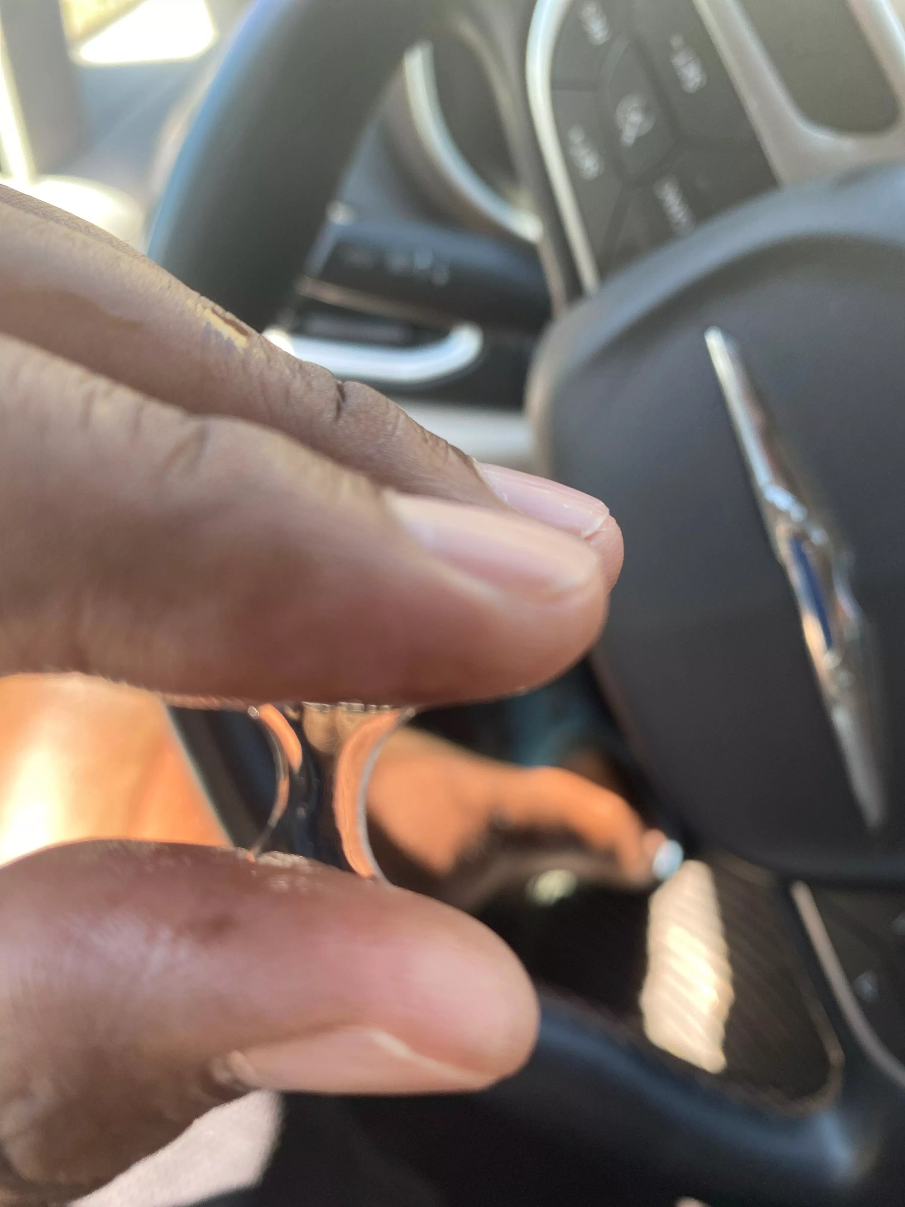 Precum In the car