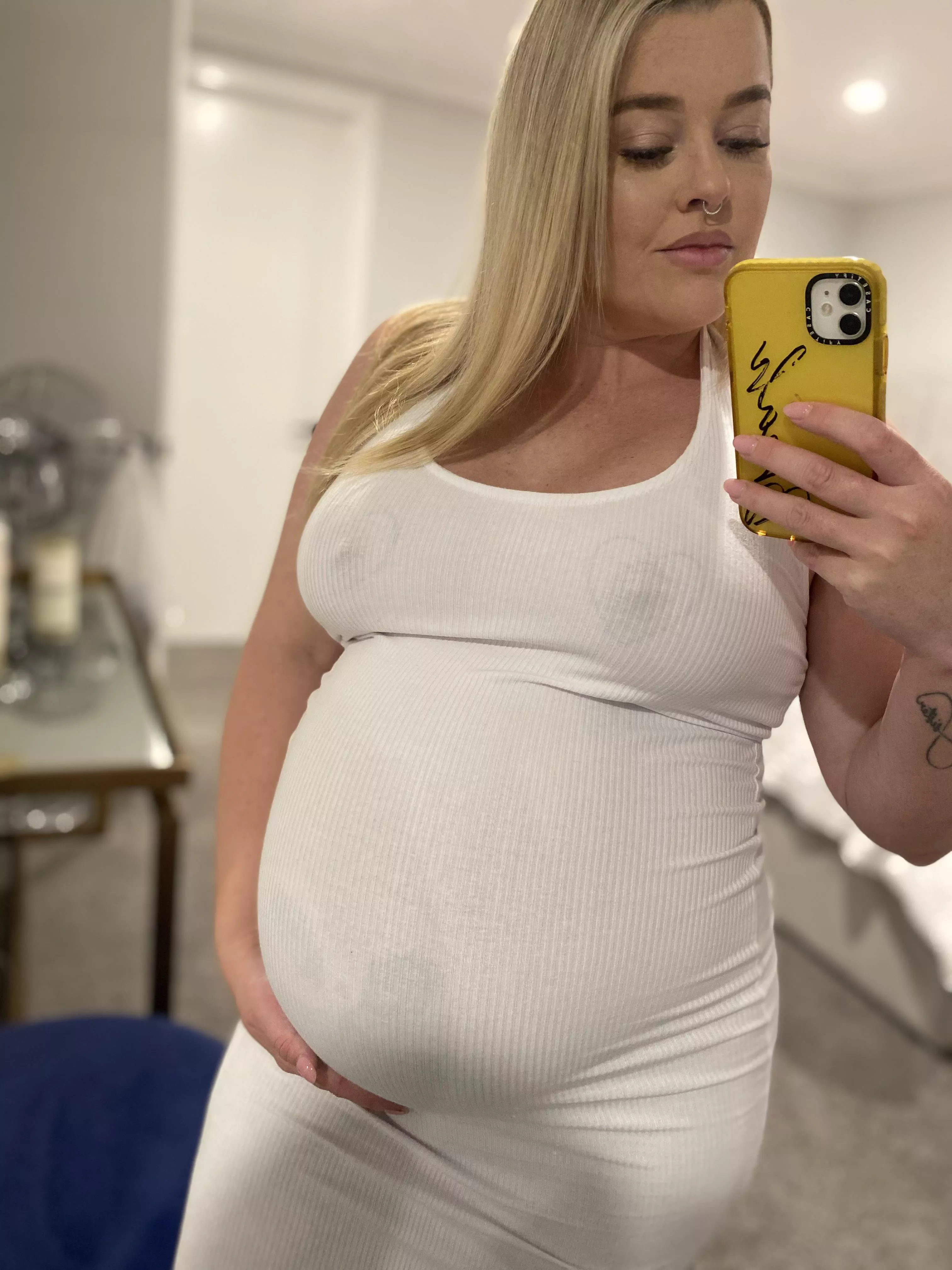 Pregnant and braless is the best way to be