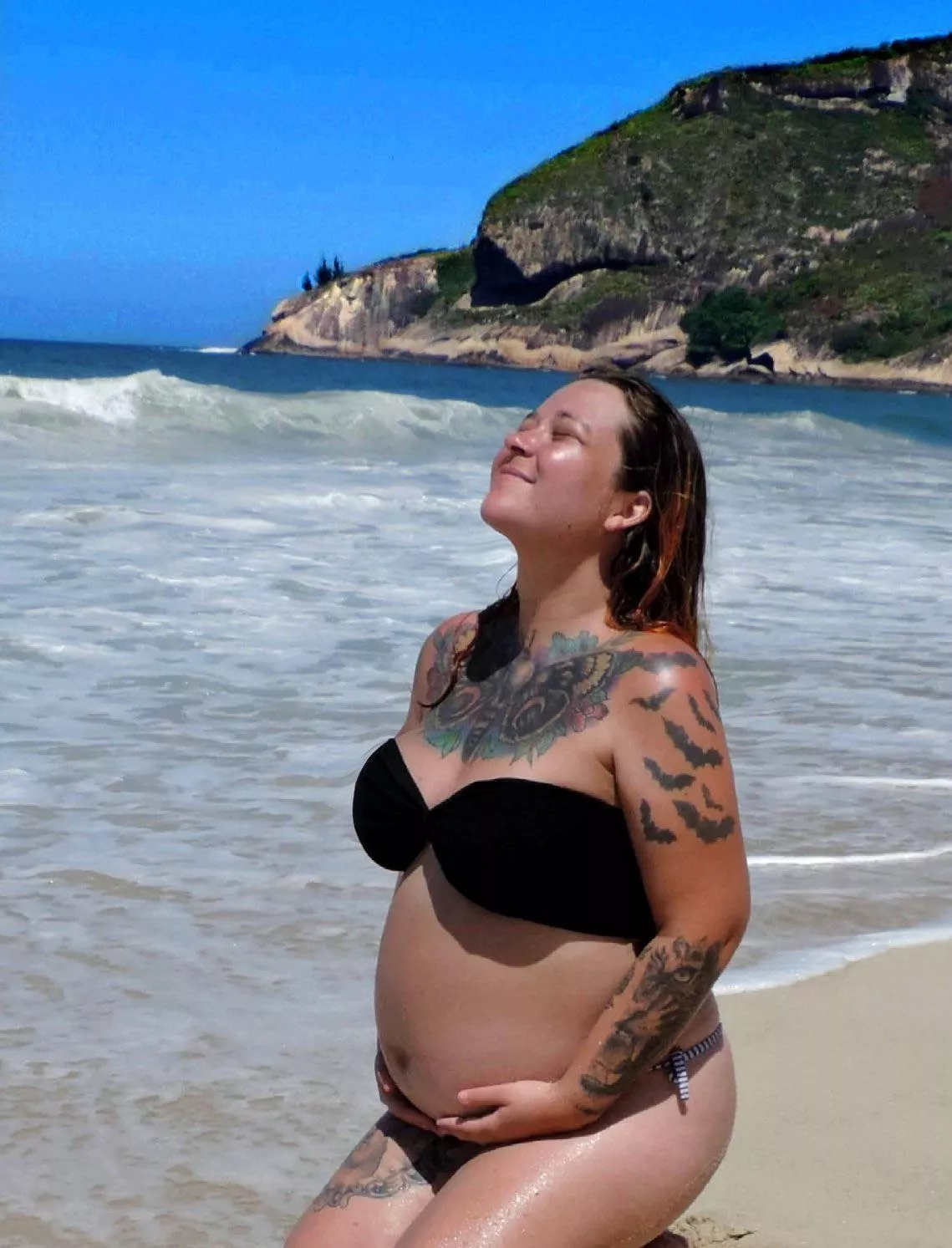 Pregnant and inked