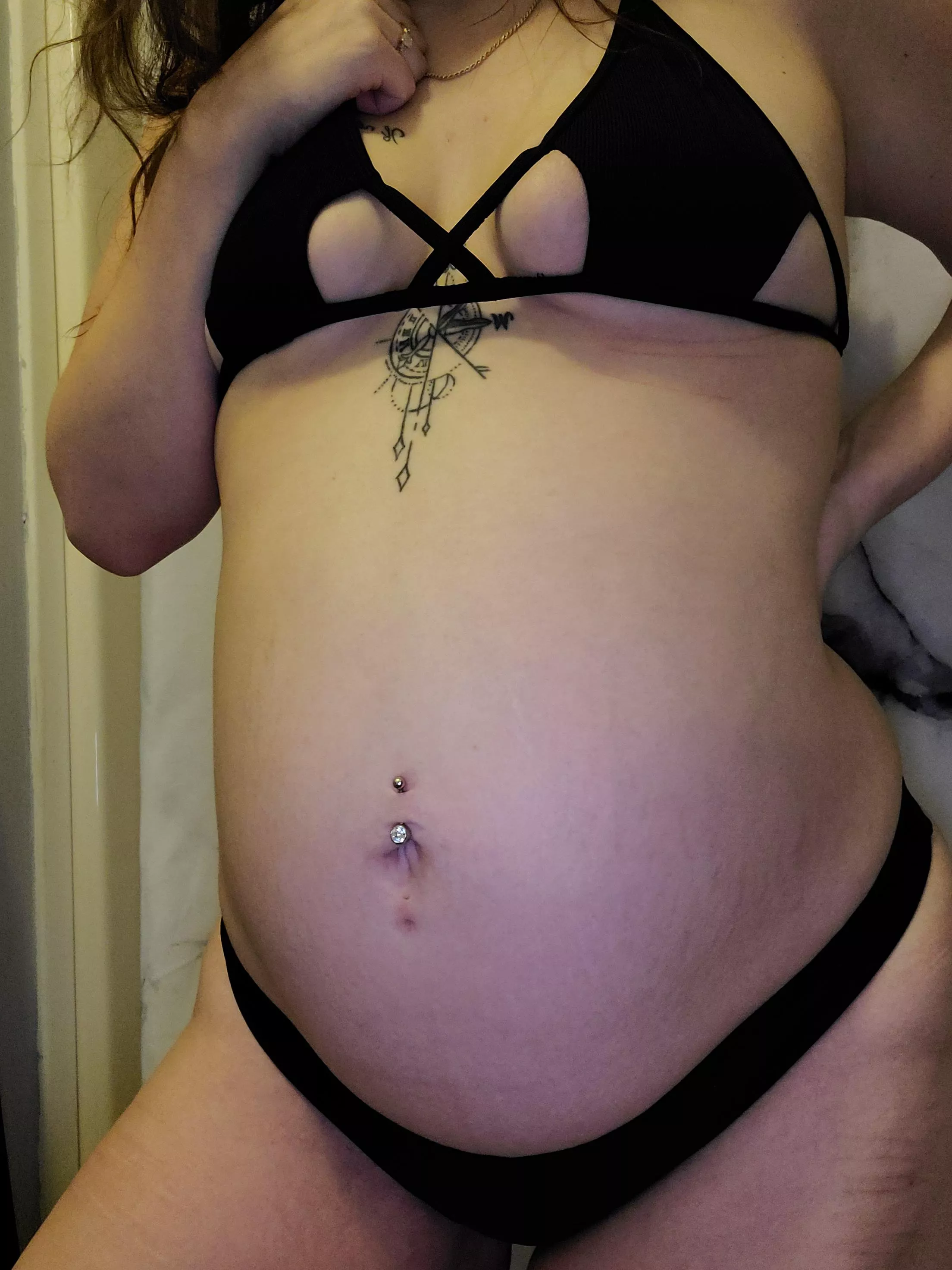 Pregnant and pierced