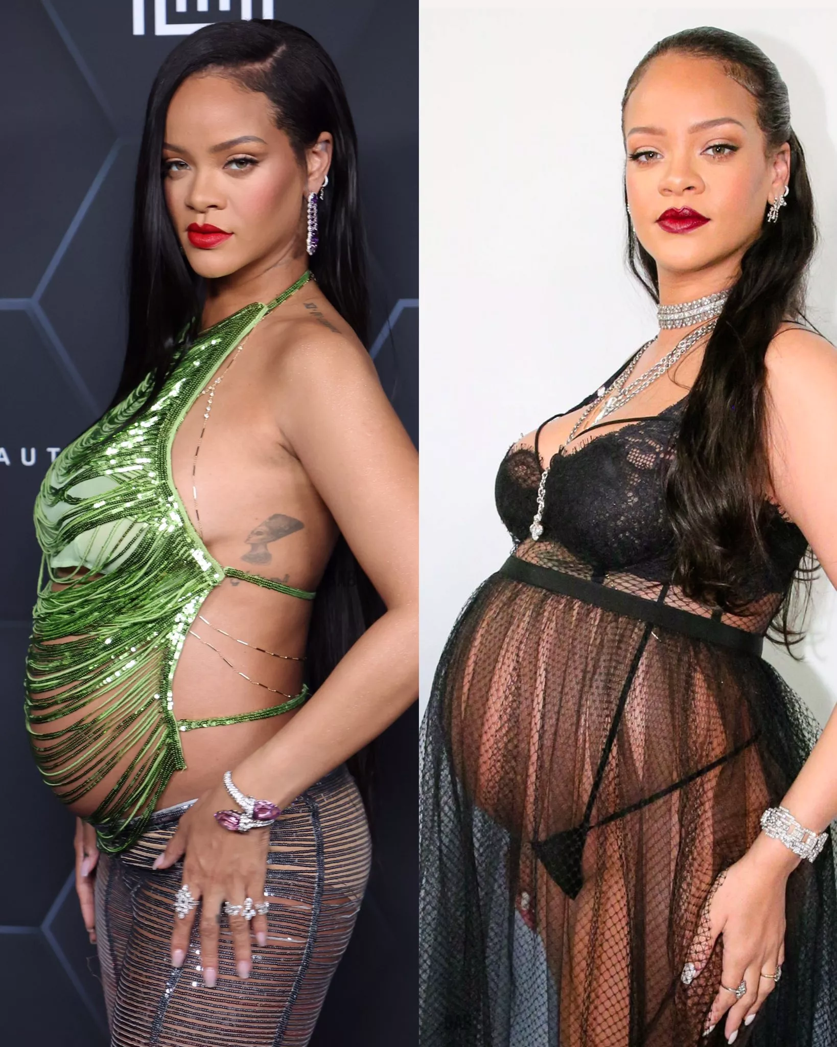 Pregnant Rihanna