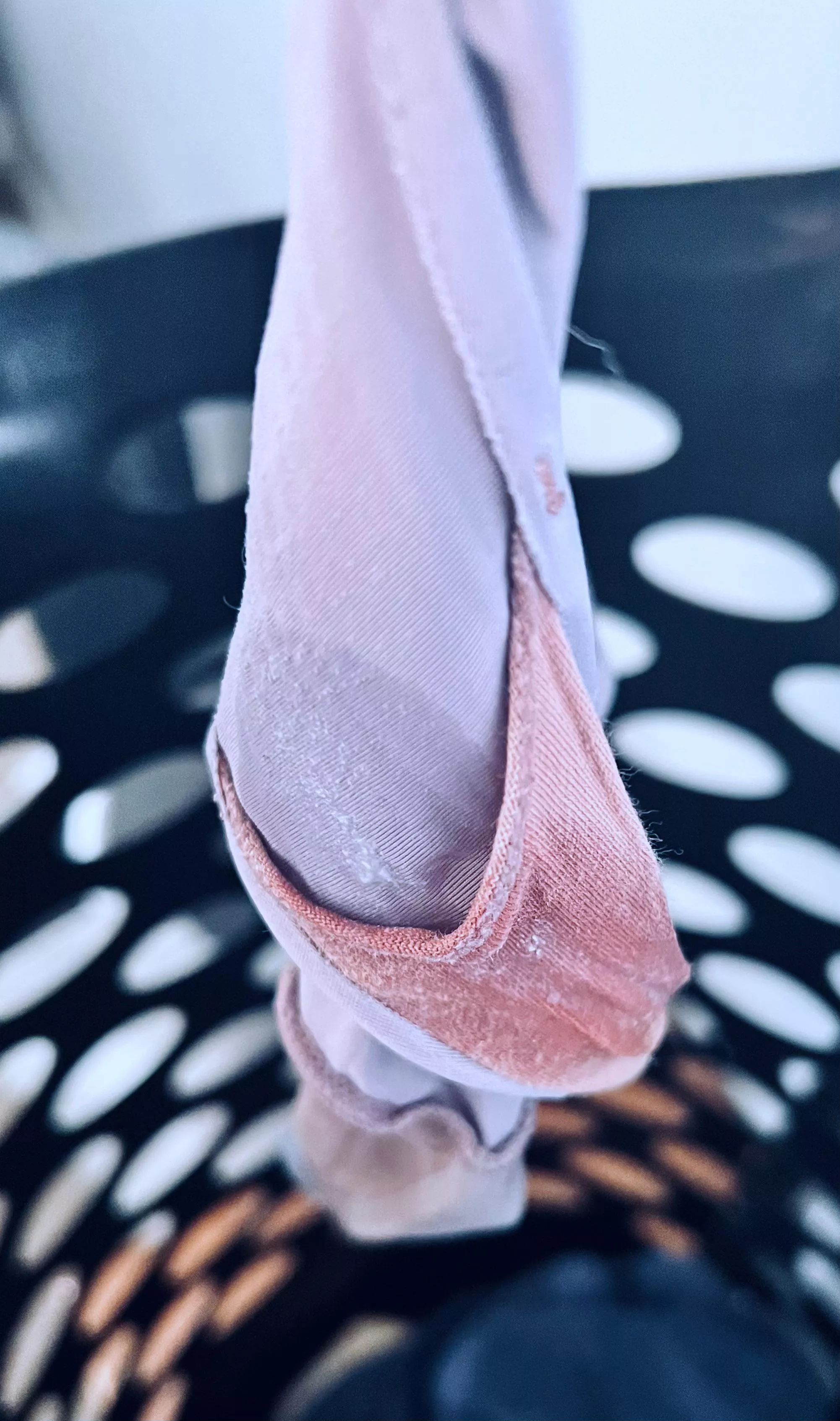 Pregnant wife’s panties after cum leaked out all day 👀